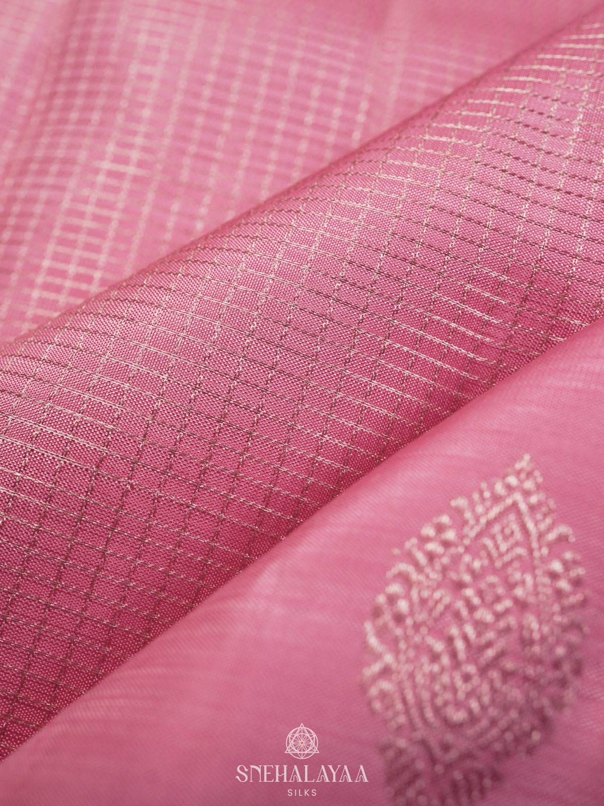 Pink Kanjivaram Silk Saree