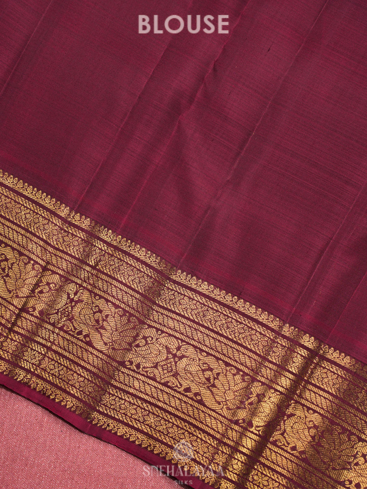 Forest Green Kanjivaram Silk Saree