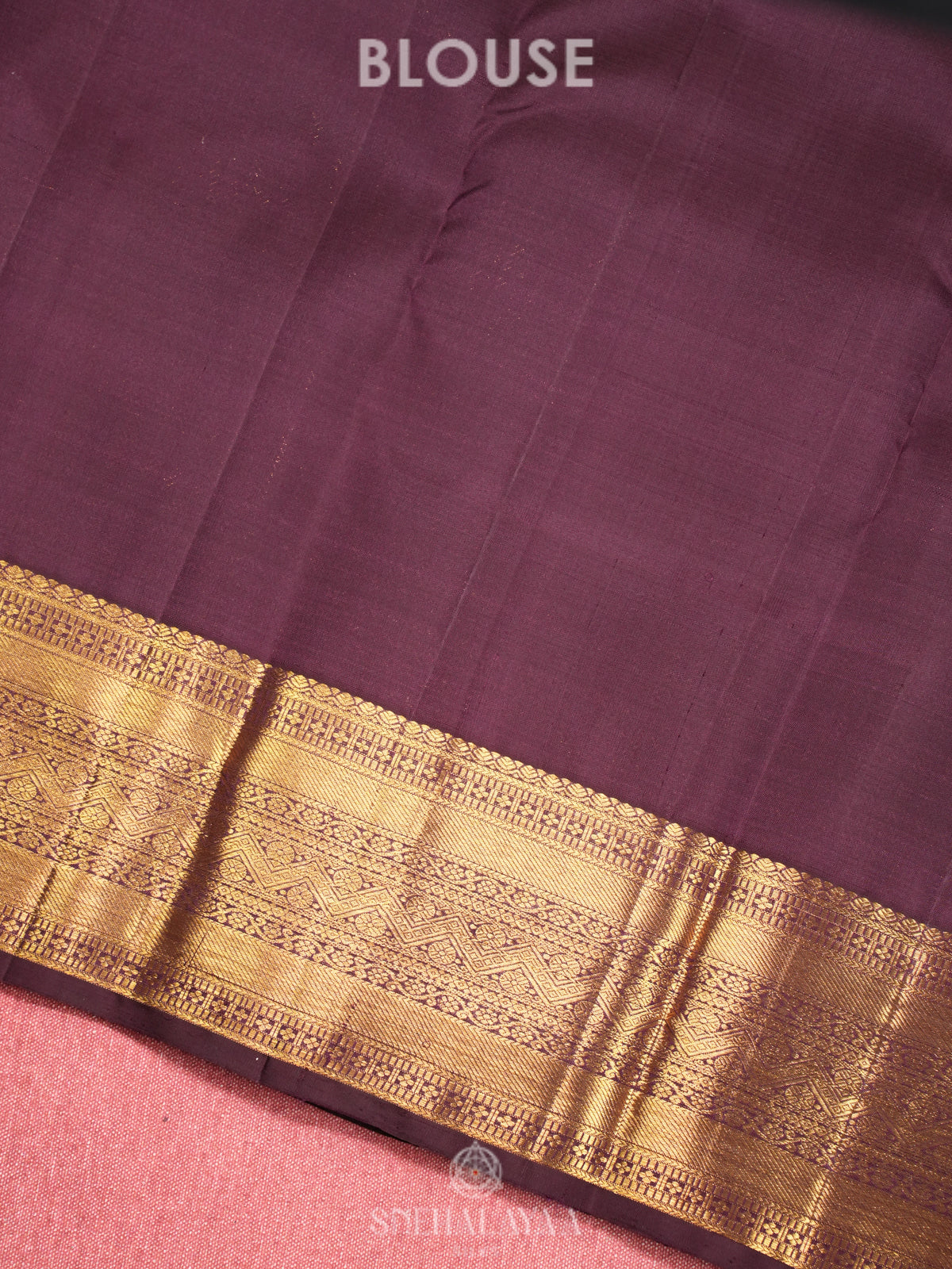 Olive Green Kanjivaram Silk Saree