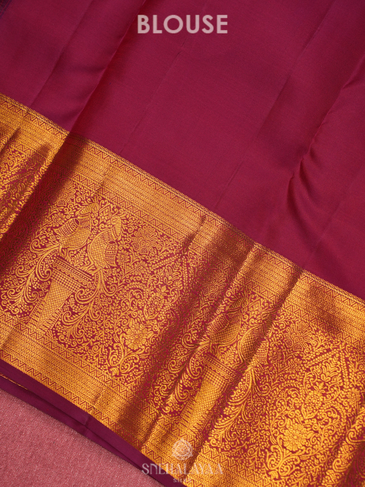 White Kanjivaram Silk Saree