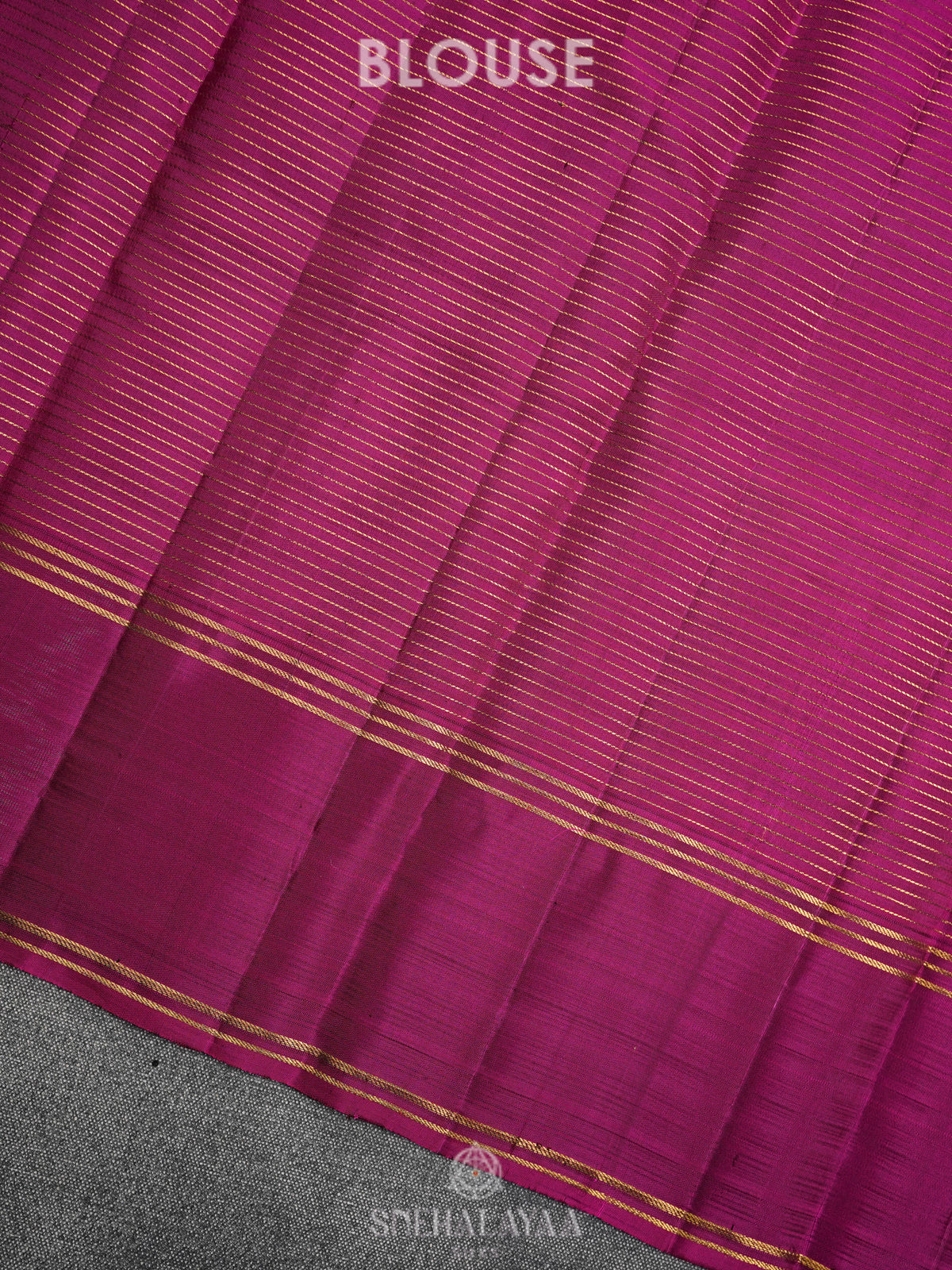 Yellow Kanjivaram Silk Saree
