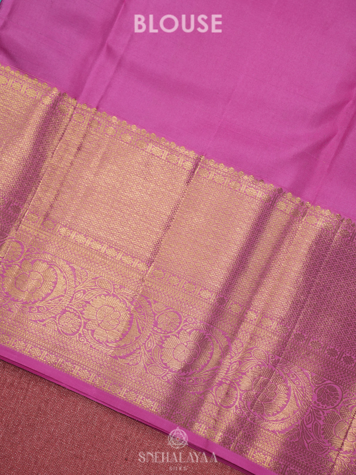 Sky Blue Kanjivaram Silk Saree
