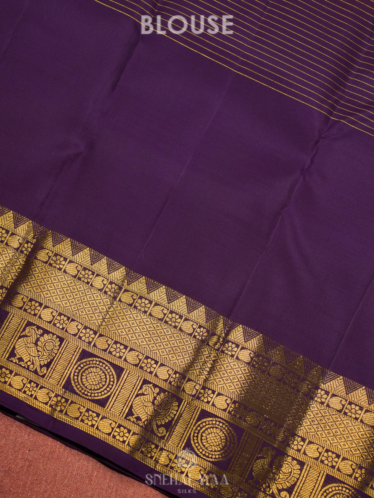 Emerald Green Kanjivaram Silk Saree