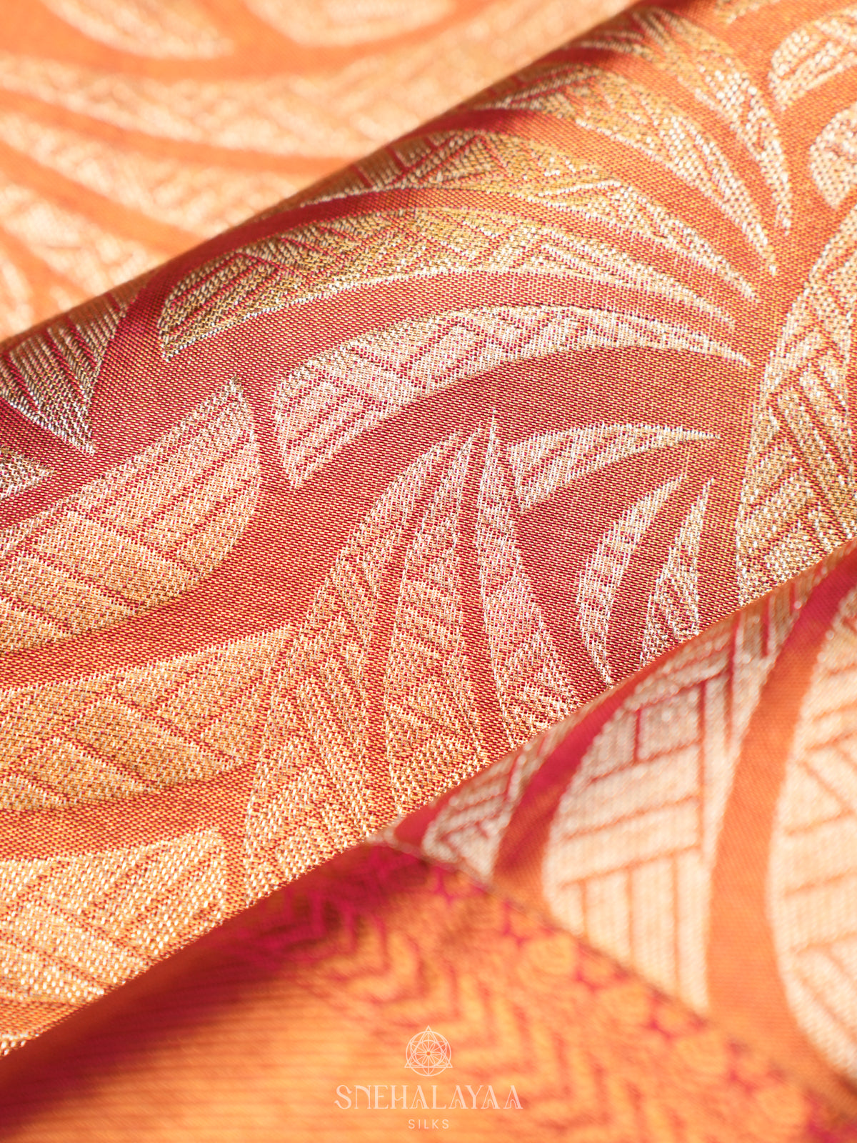 Rose Pink Kanjivaram Silk Saree