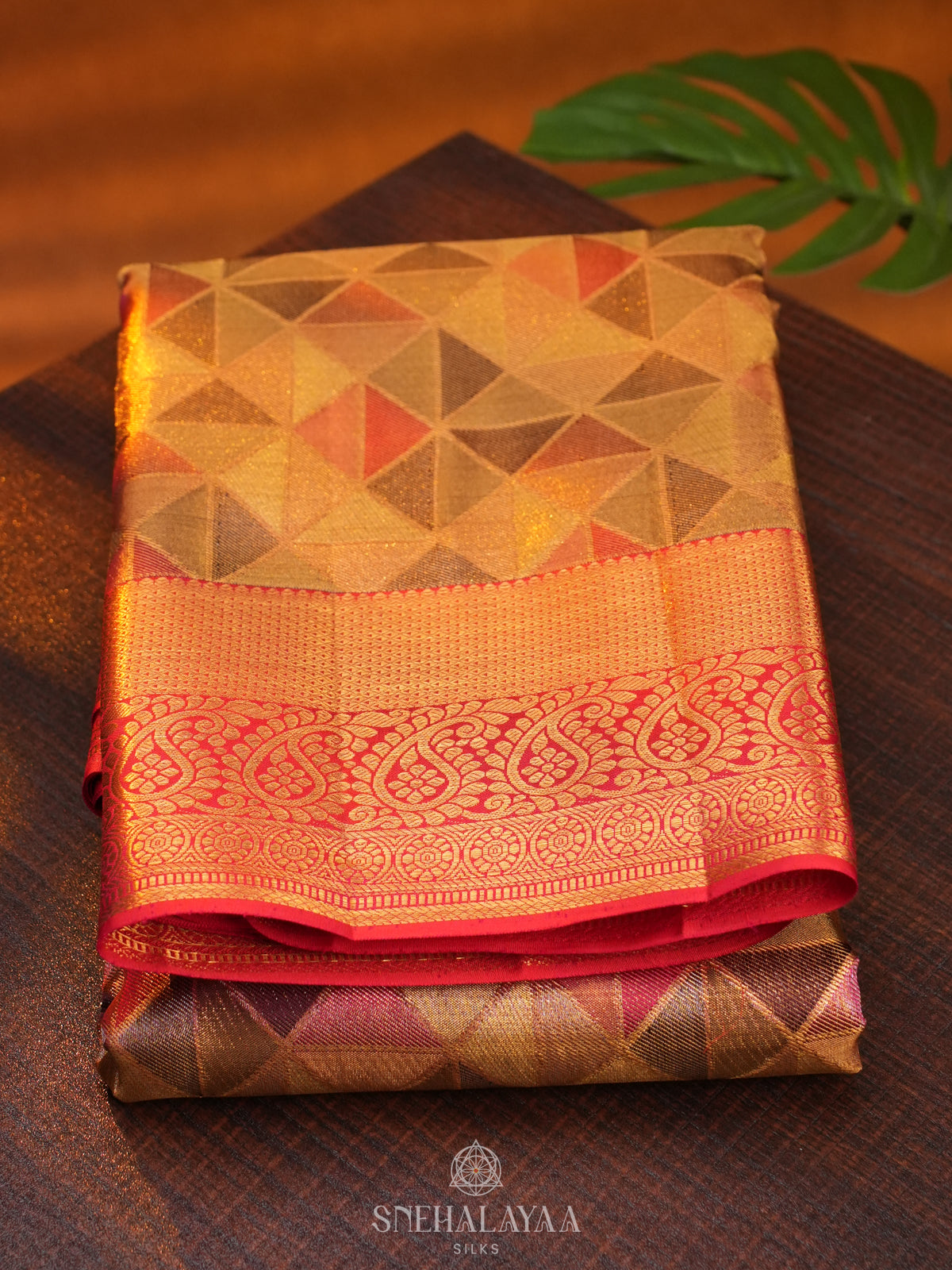 Multicolour Kanjivaram Silk Saree