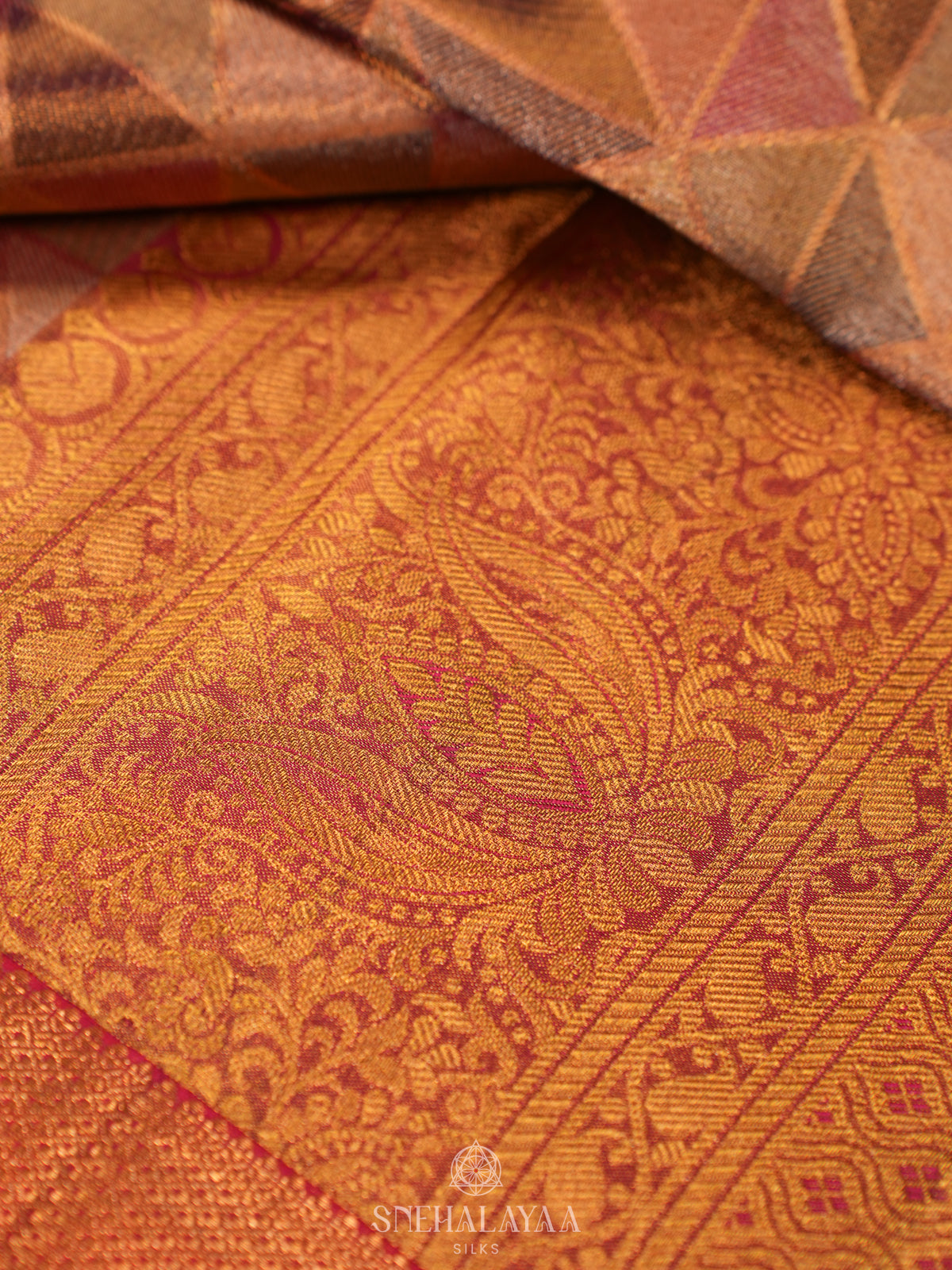 Multicolour Kanjivaram Silk Saree