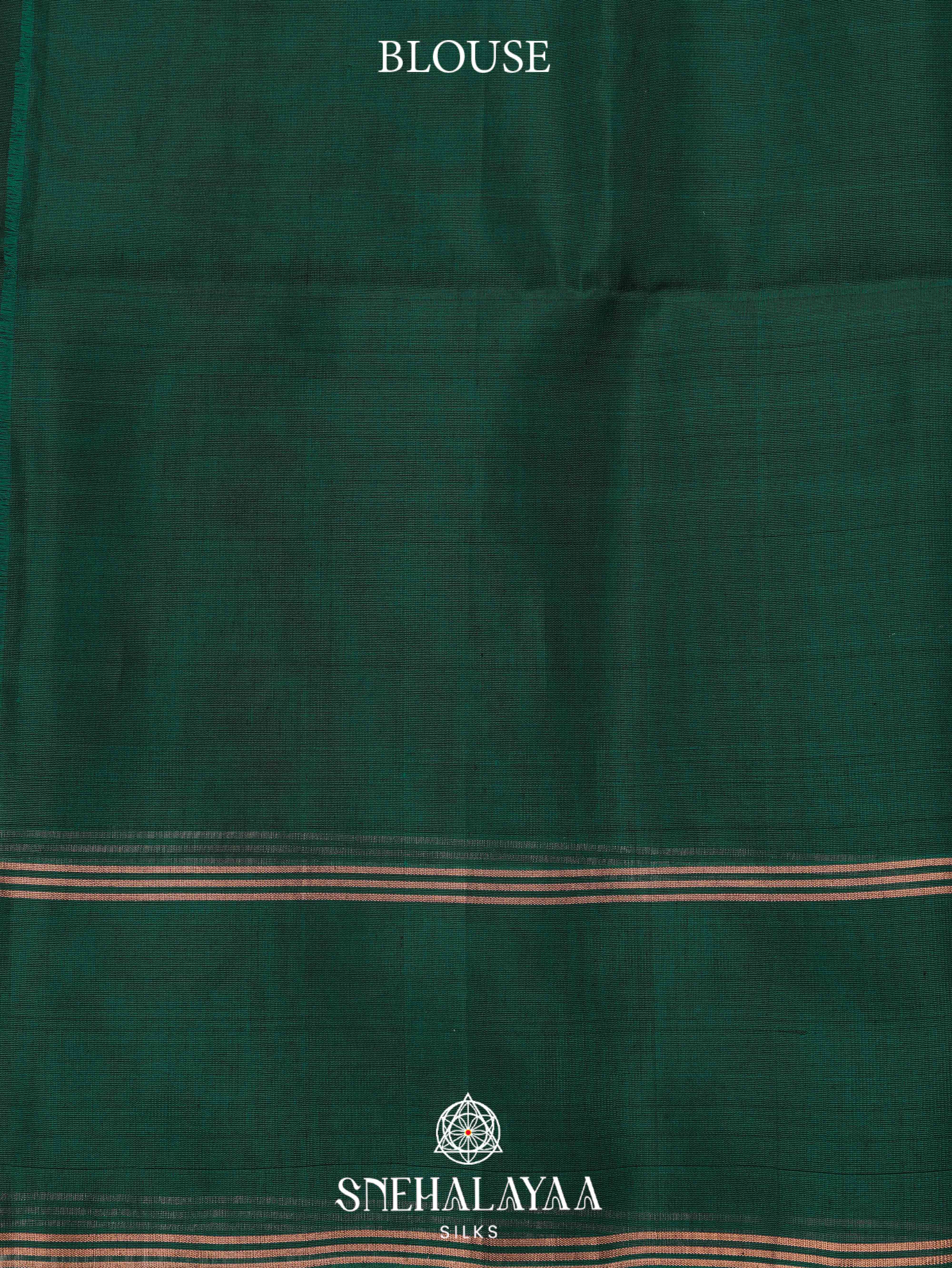Maroon Silk Cotton Saree