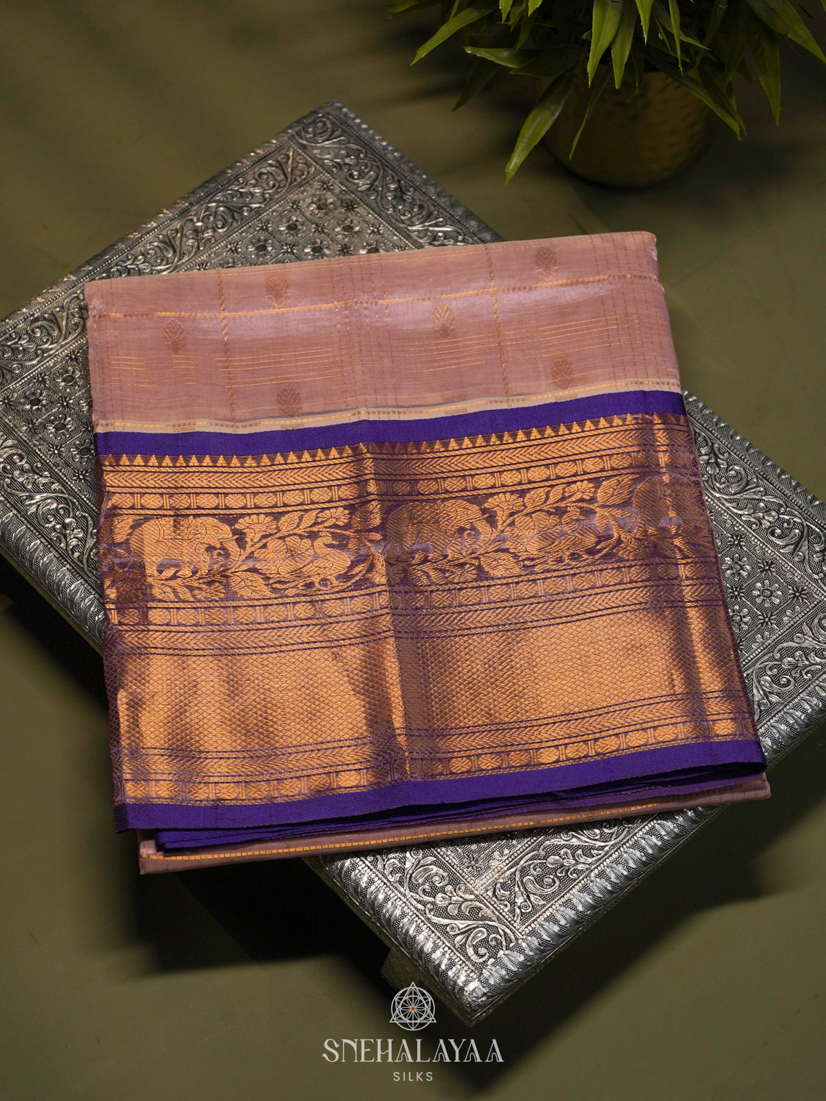 Cream Kuppadam Silk Cotton