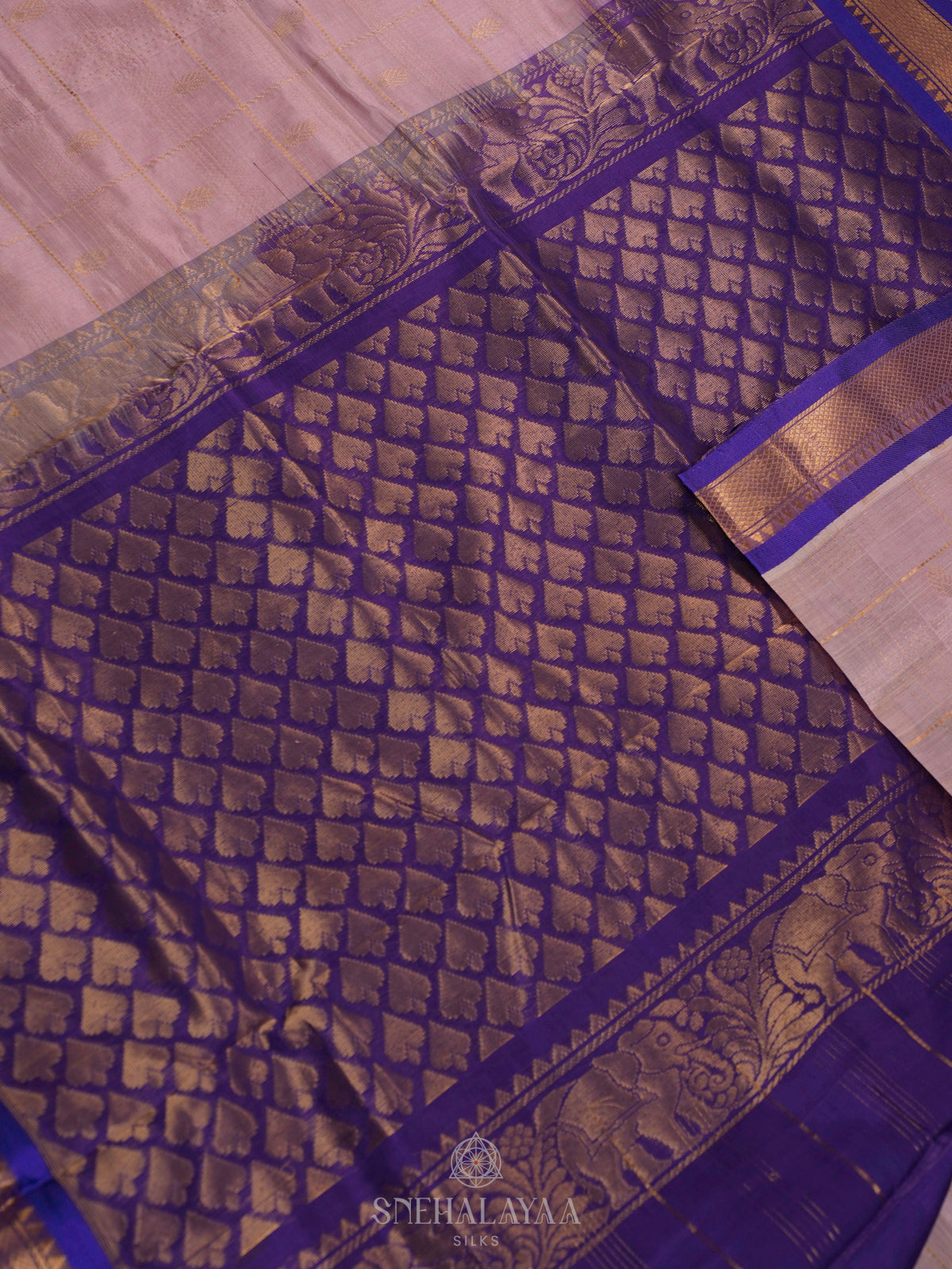 Cream Kuppadam Silk Cotton
