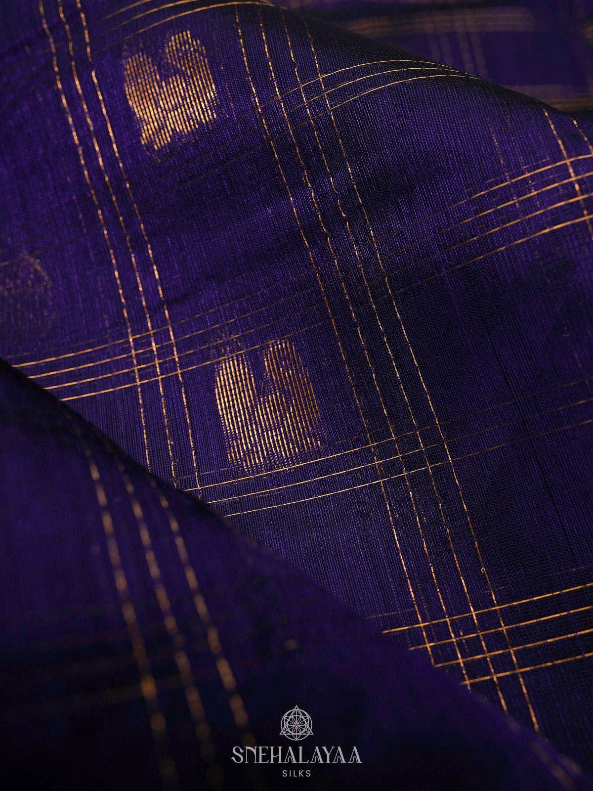 Purple Kuppadam Silk Cotton