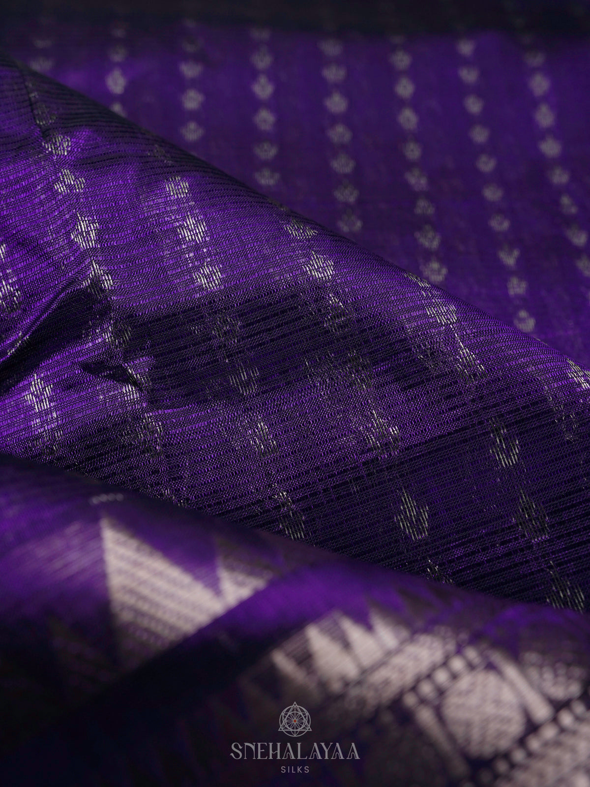 Purple Kuppadam Silk Cotton