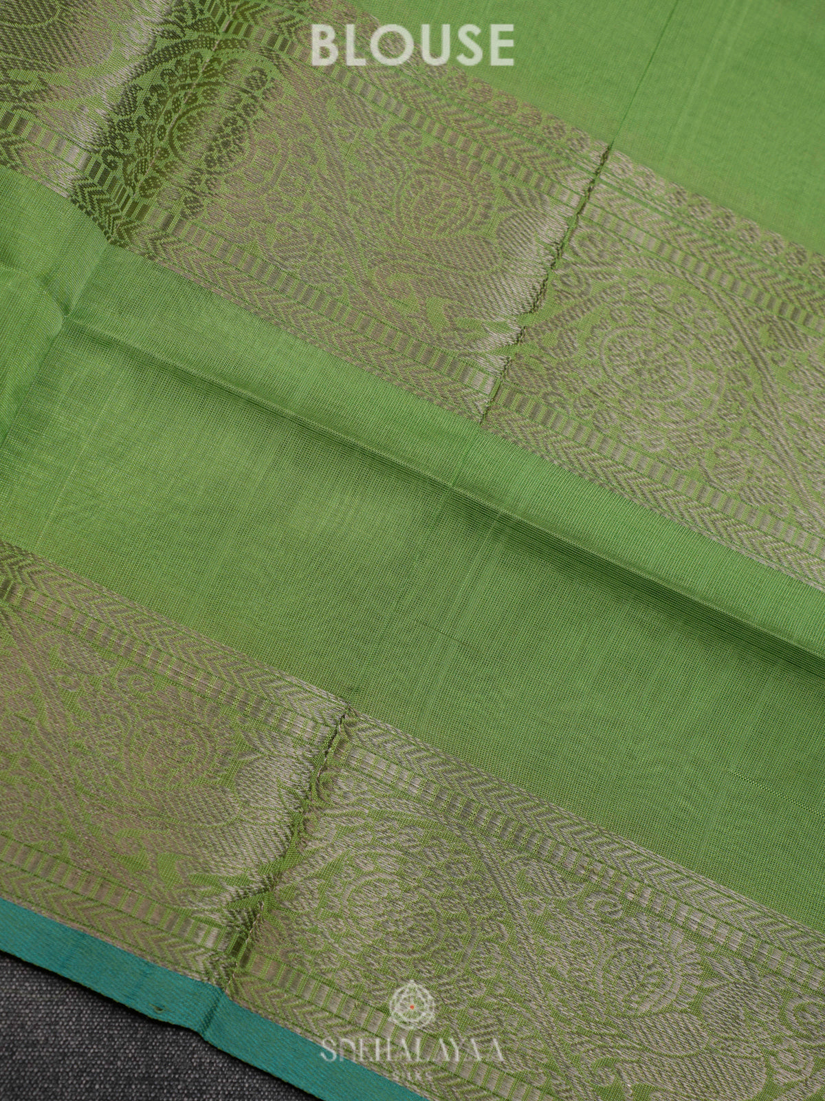 Green Kuppadam Silk Cotton