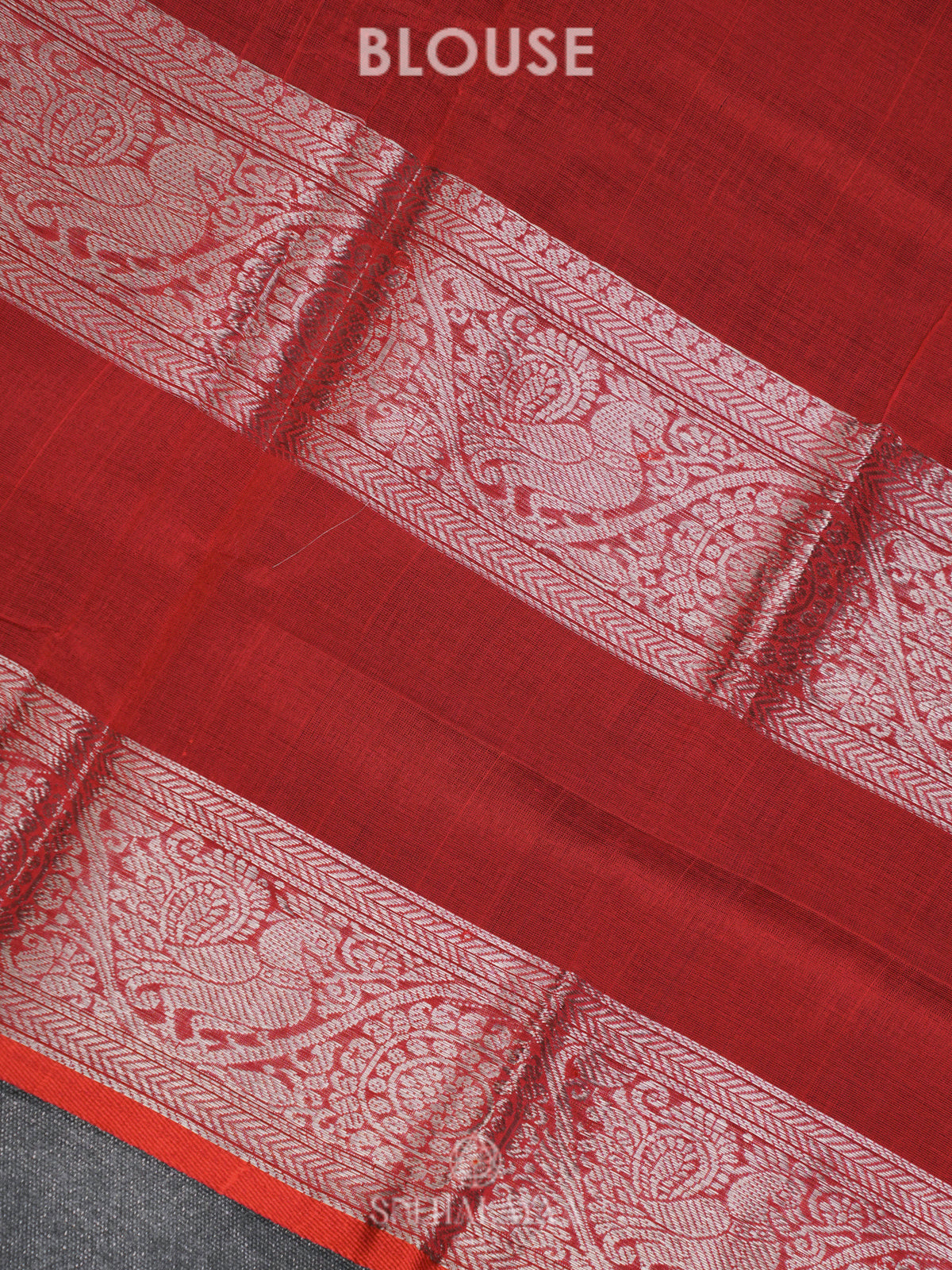 Lime Green Kuppadam Silk Cotton