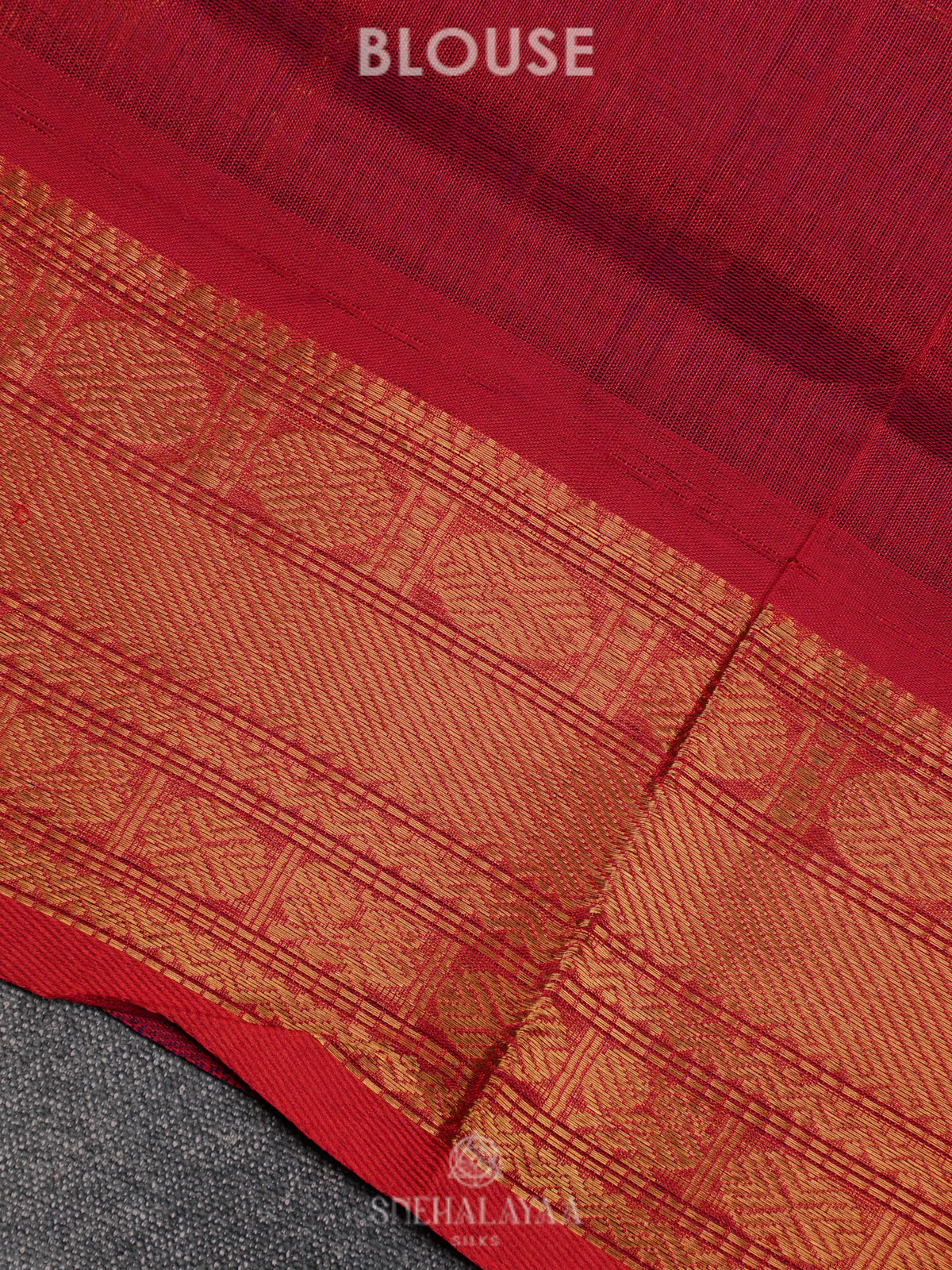 Purple Kuppadam Silk Cotton