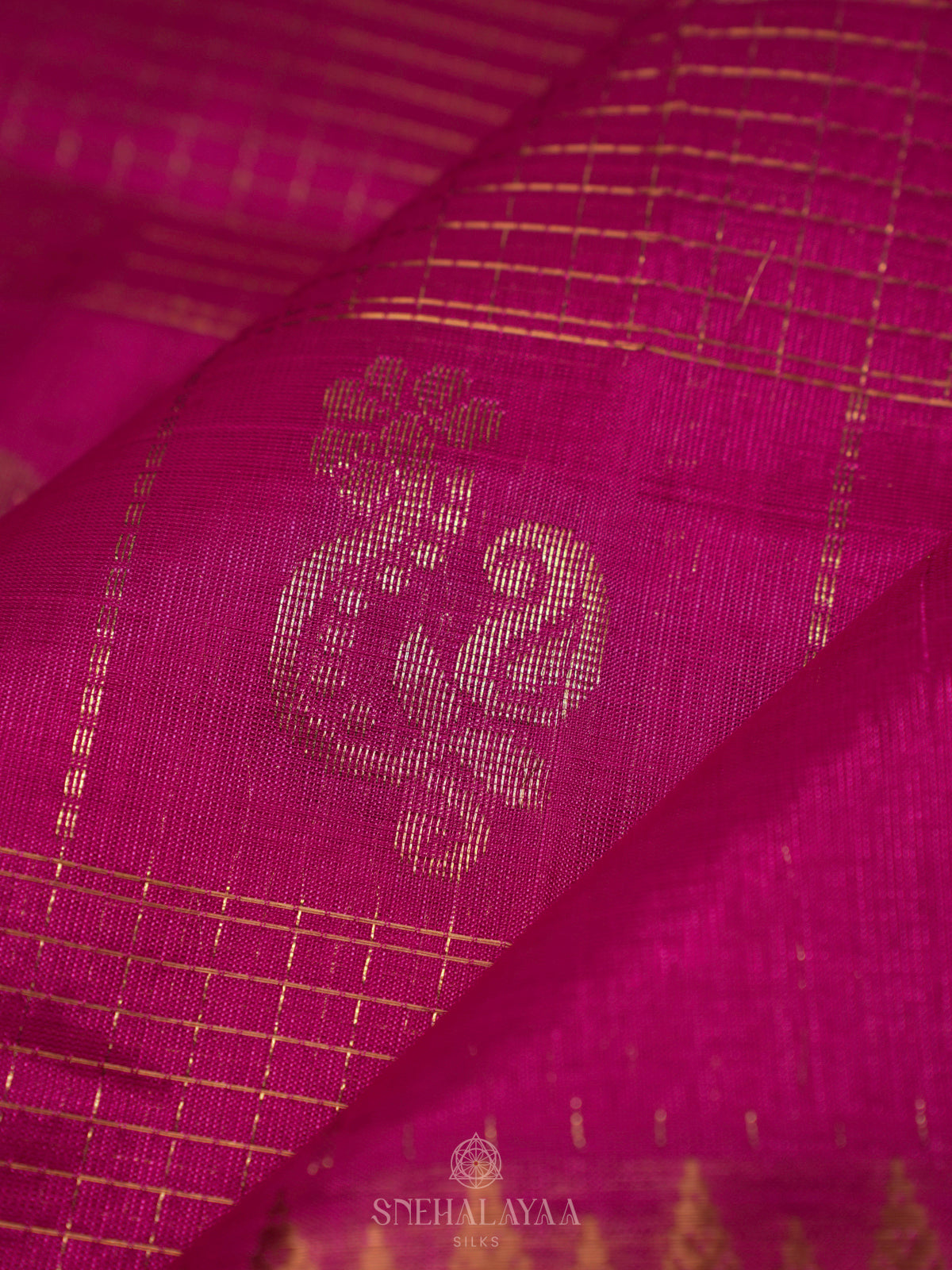 Pink Kuppadam Silk Cotton