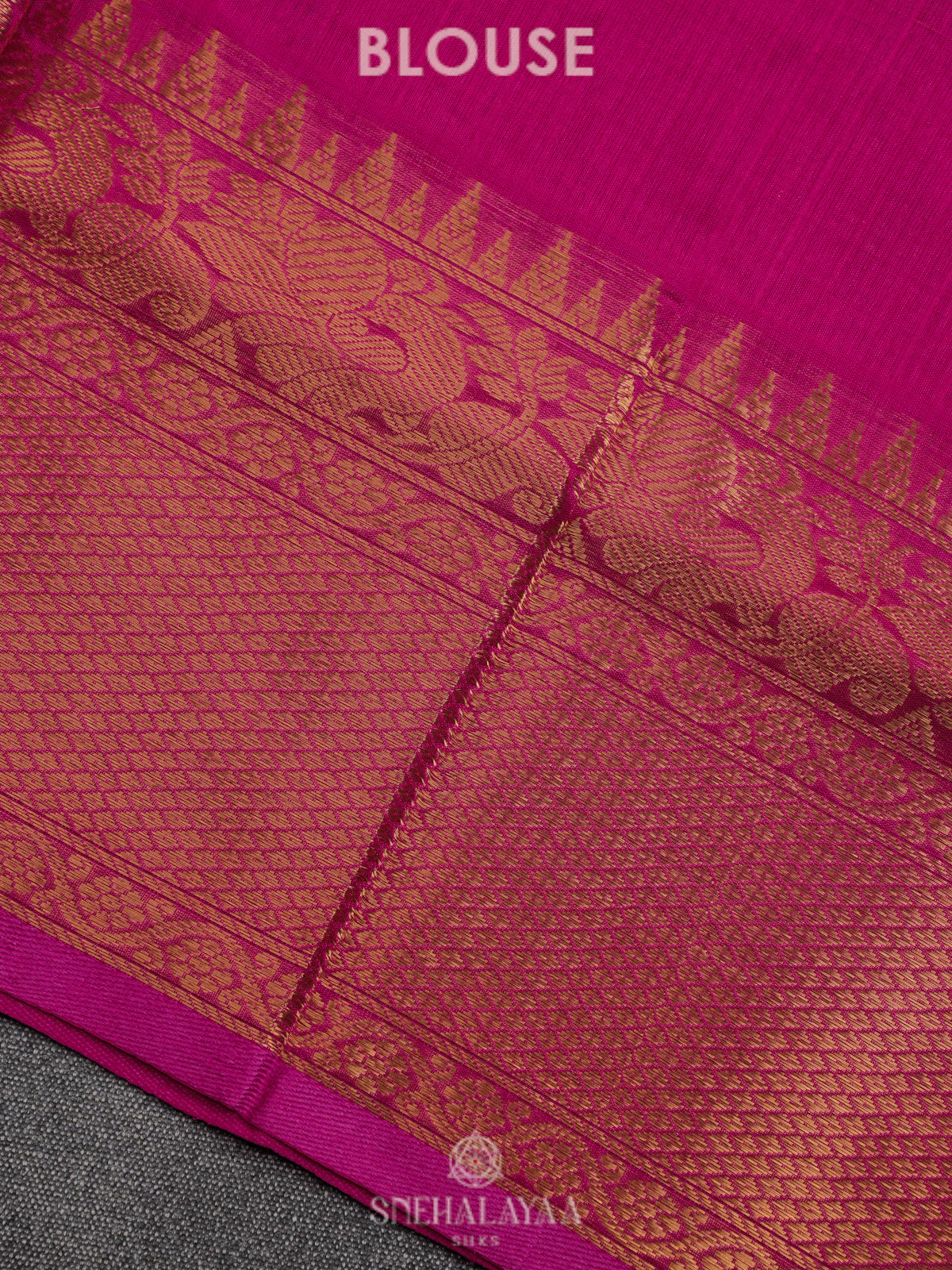 Pink Kuppadam Silk Cotton