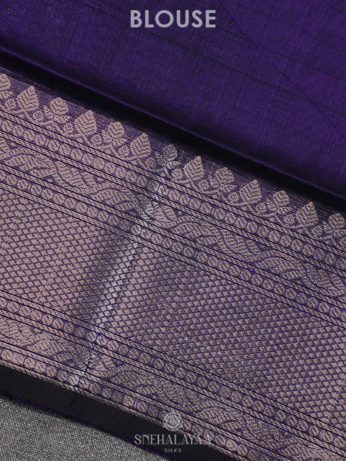 Purple Kuppadam Silk Cotton