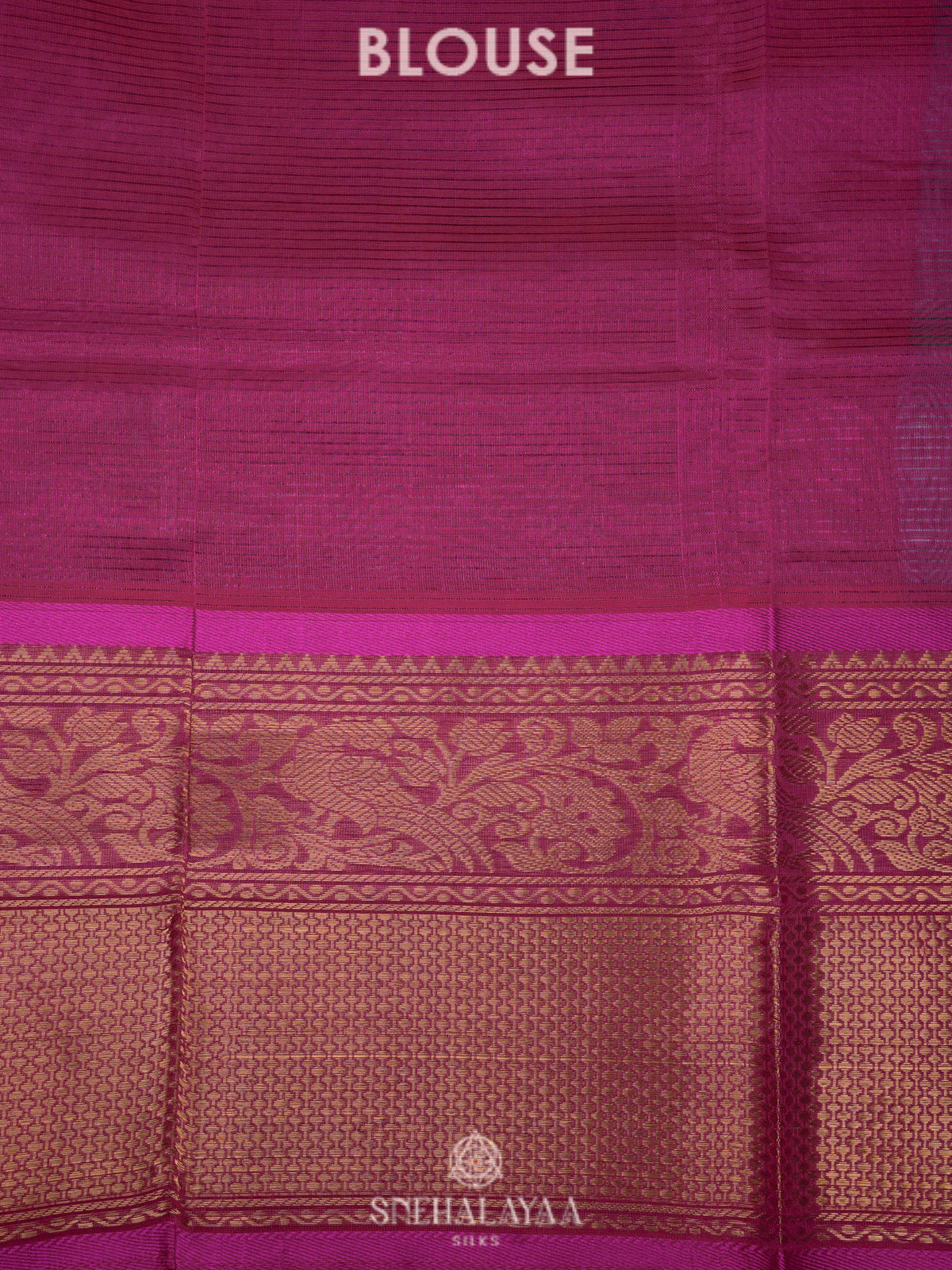 Sky Blue Kuppadam Silk Cotton