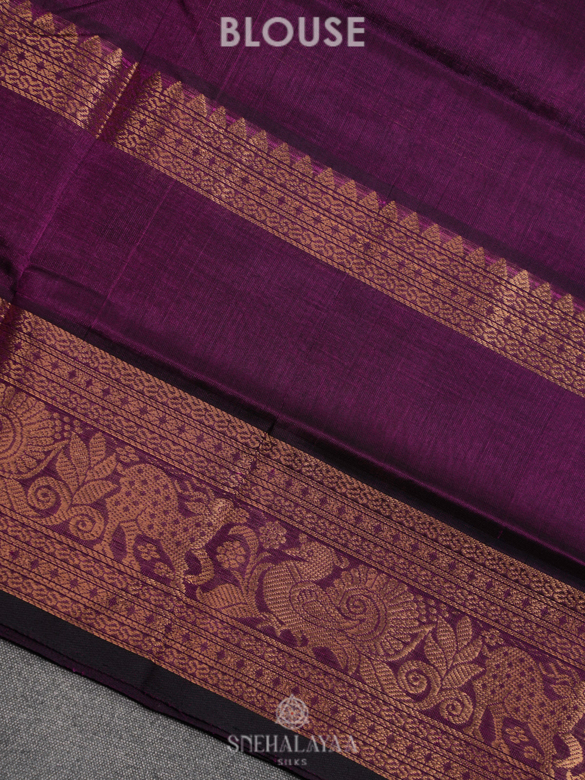 Magenta Kuppadam Silk Cotton