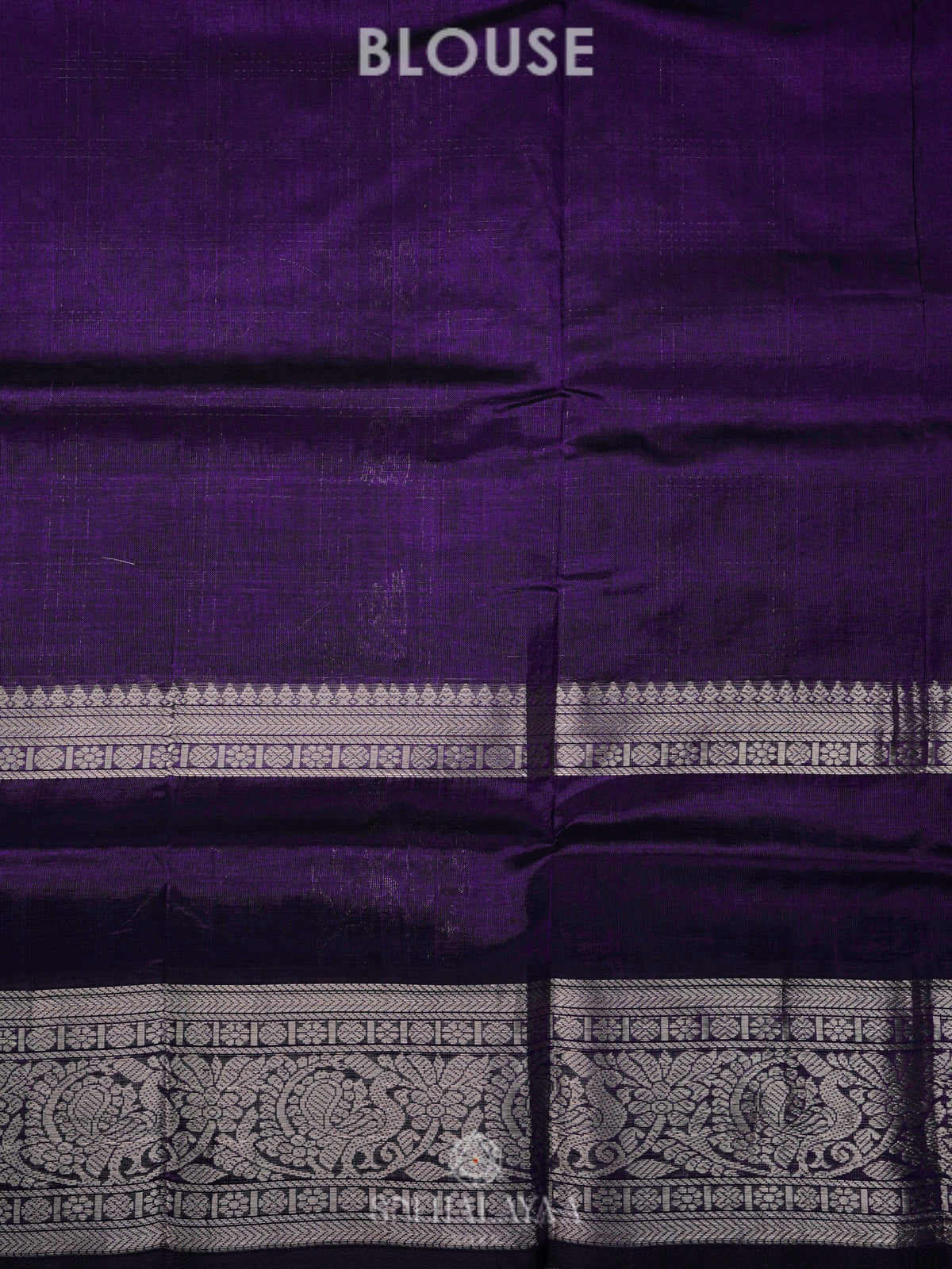 Purple Kuppadam Silk Cotton
