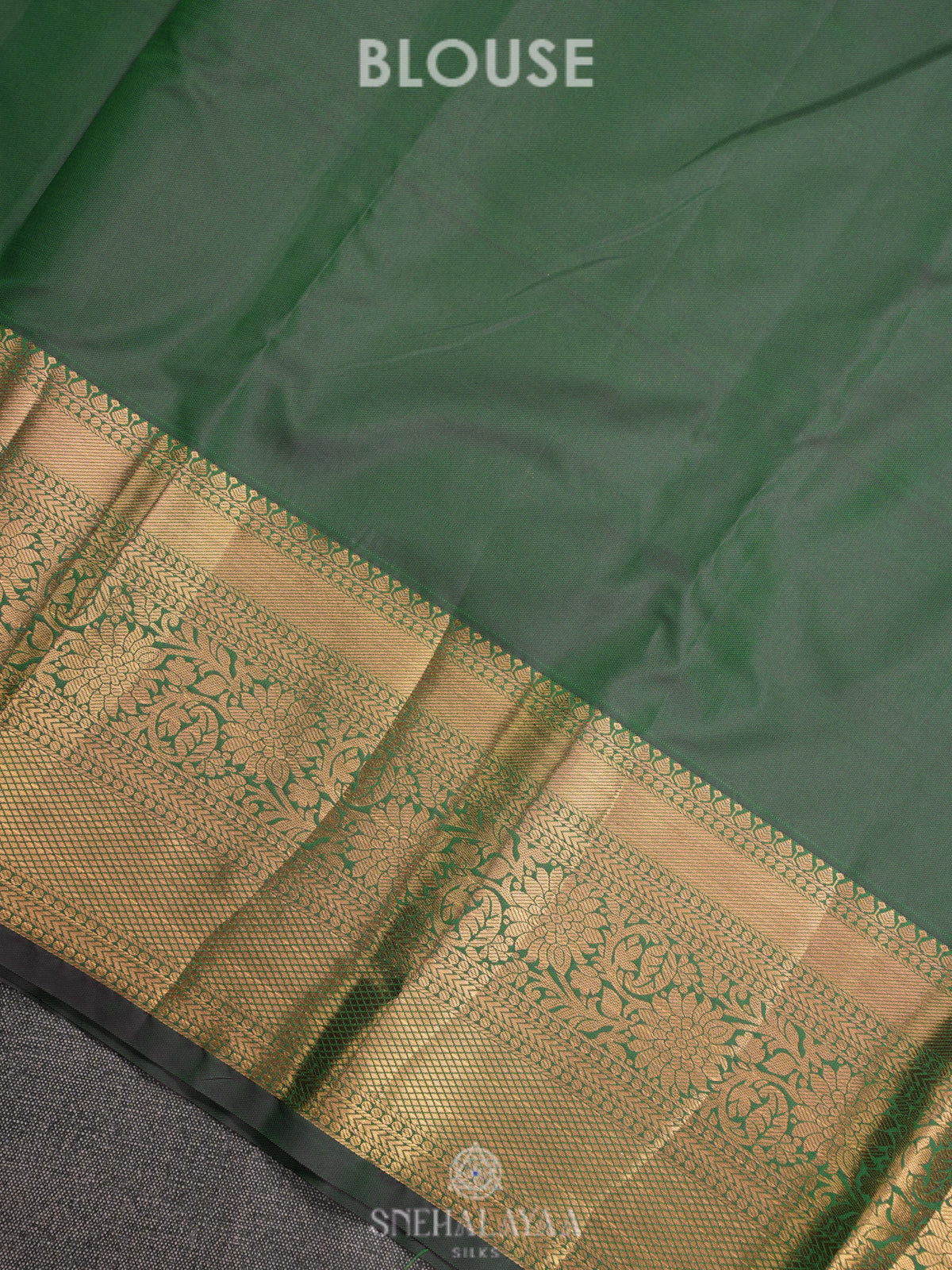 Teal Green Art Silk Sraee