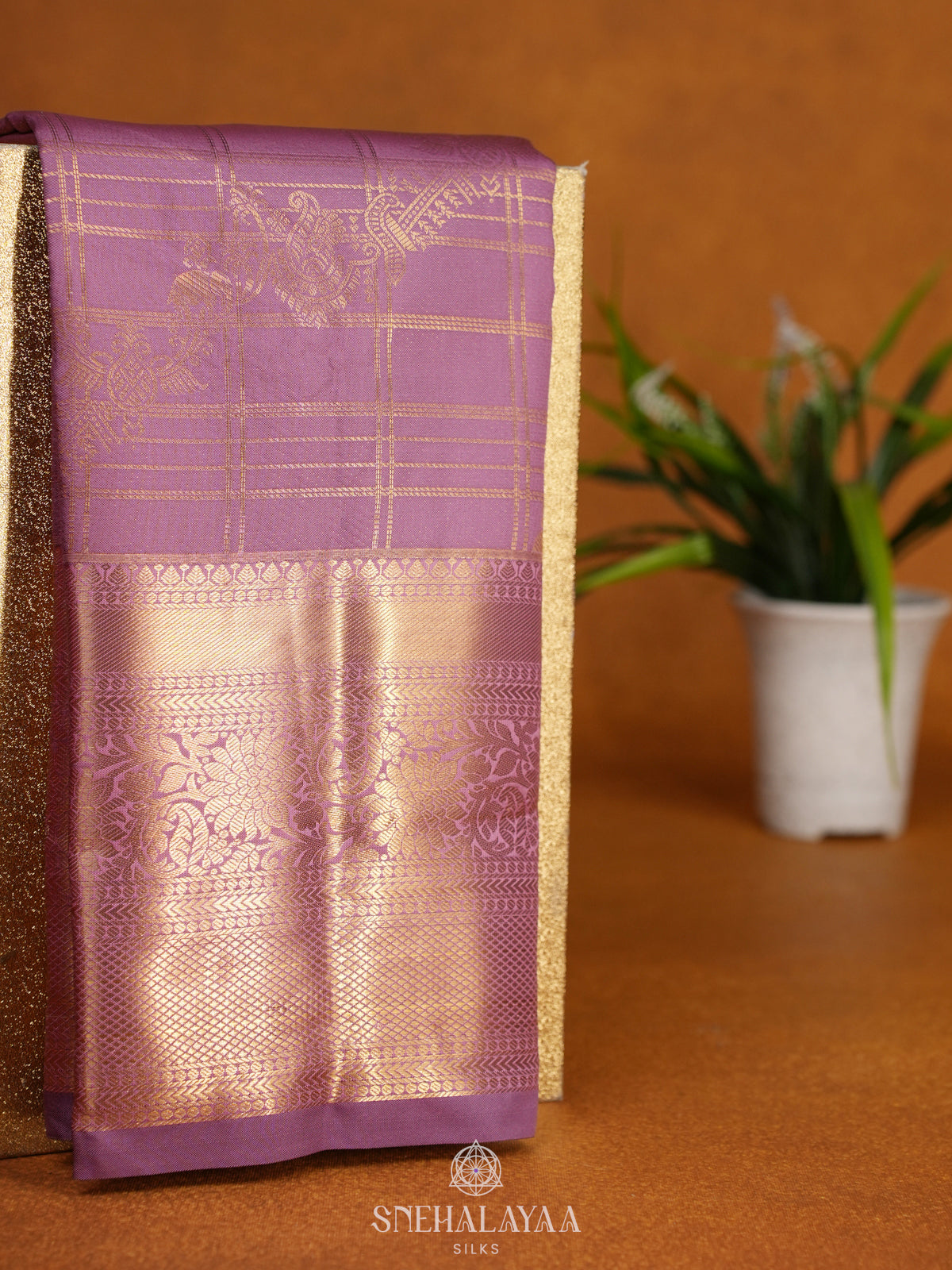 Baby Pink Art Silk Sraee