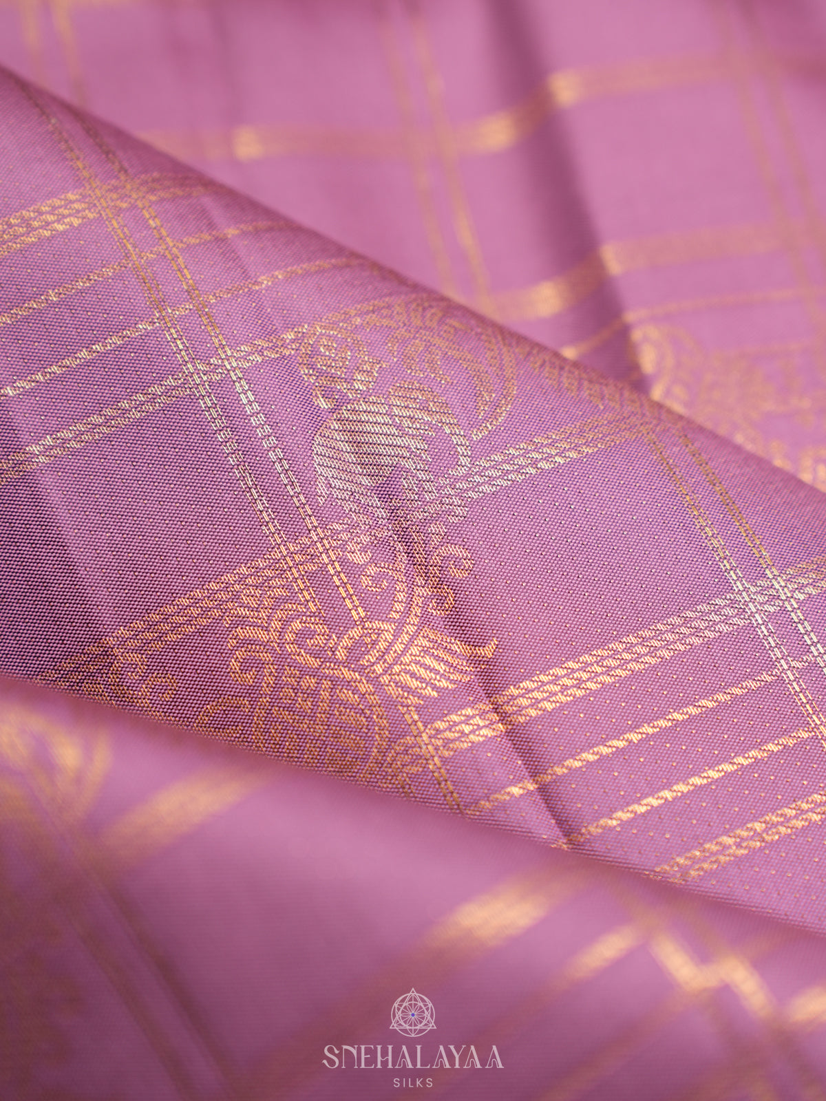 Baby Pink Art Silk Sraee