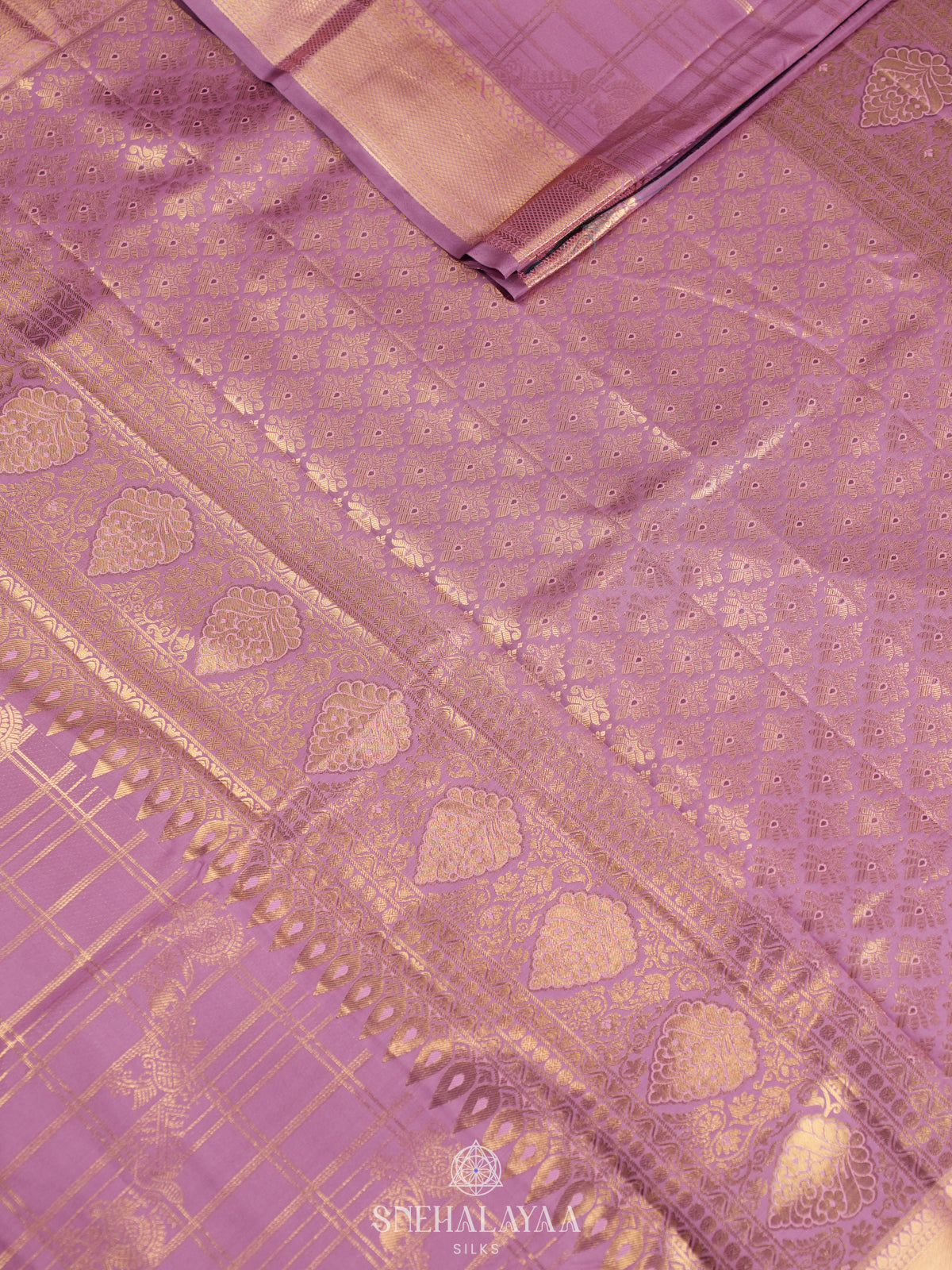 Baby Pink Art Silk Sraee