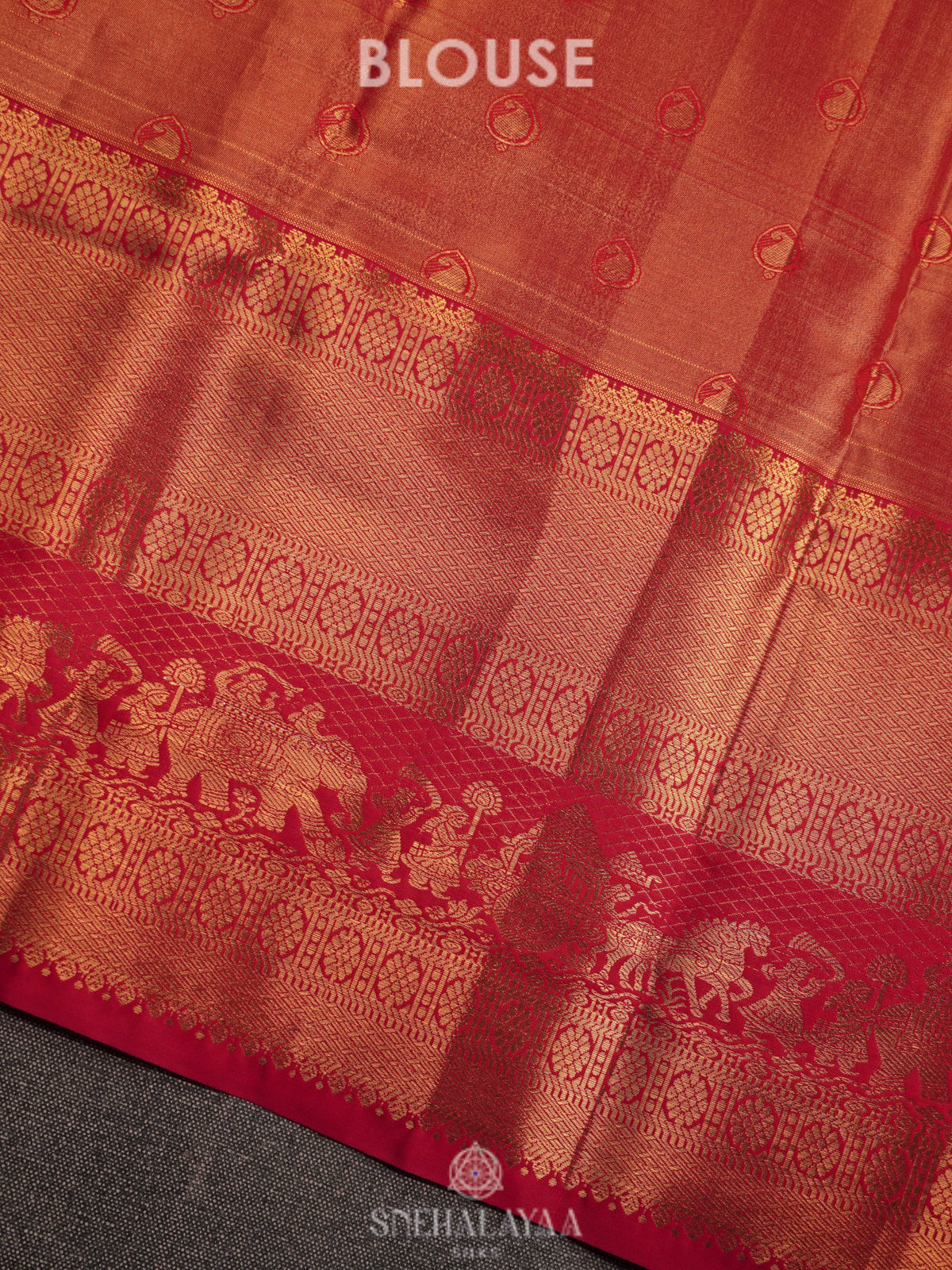 Yellow Art Silk Sraee