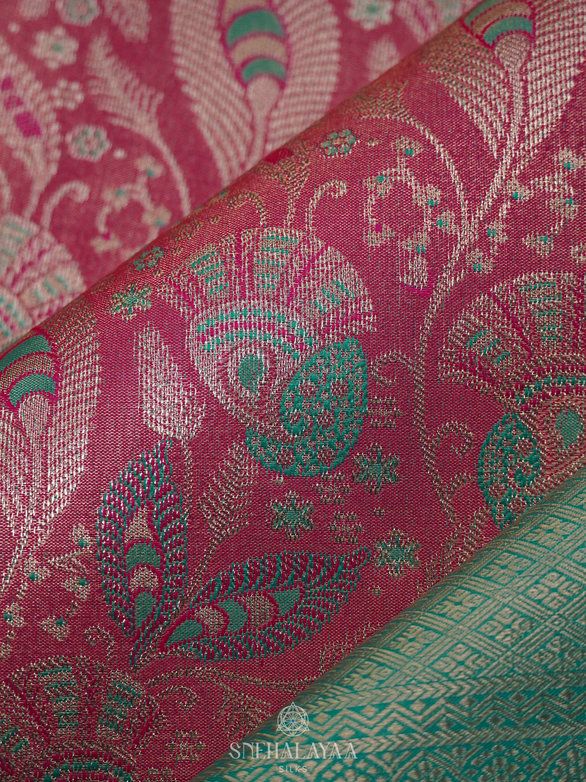 Plum Art Silk Sraee
