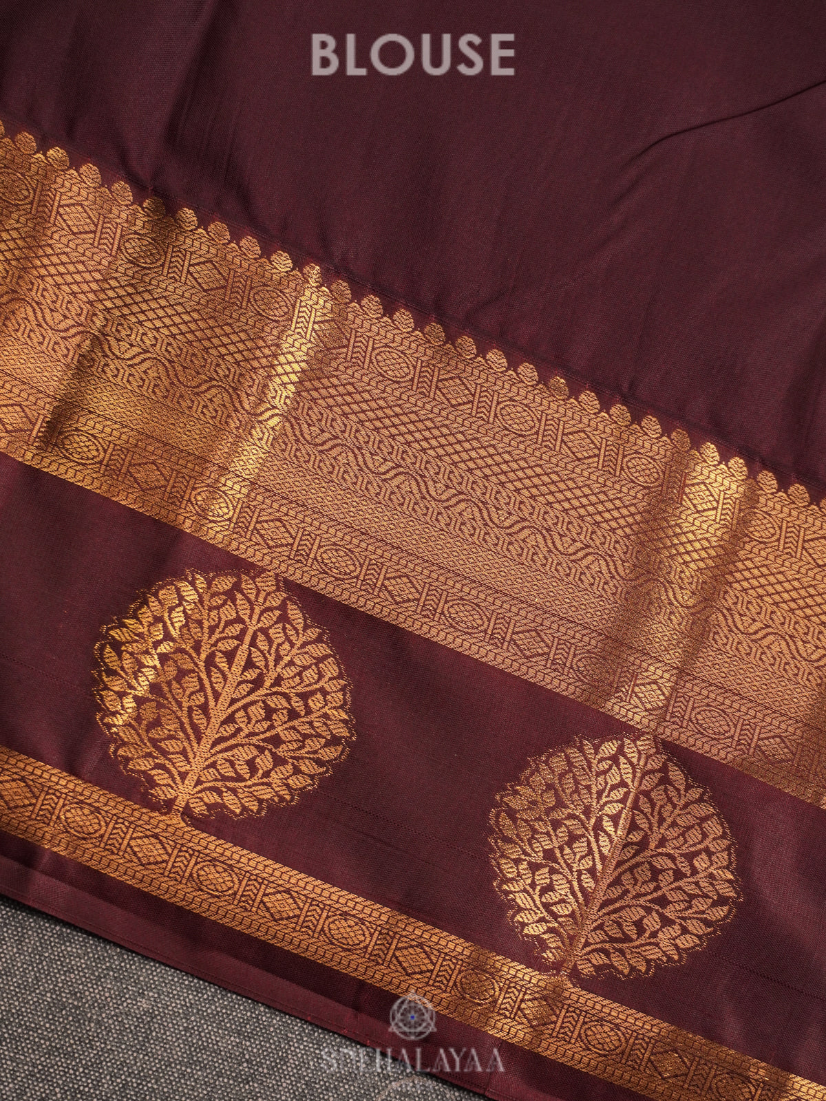 Orange Art Silk Sraee
