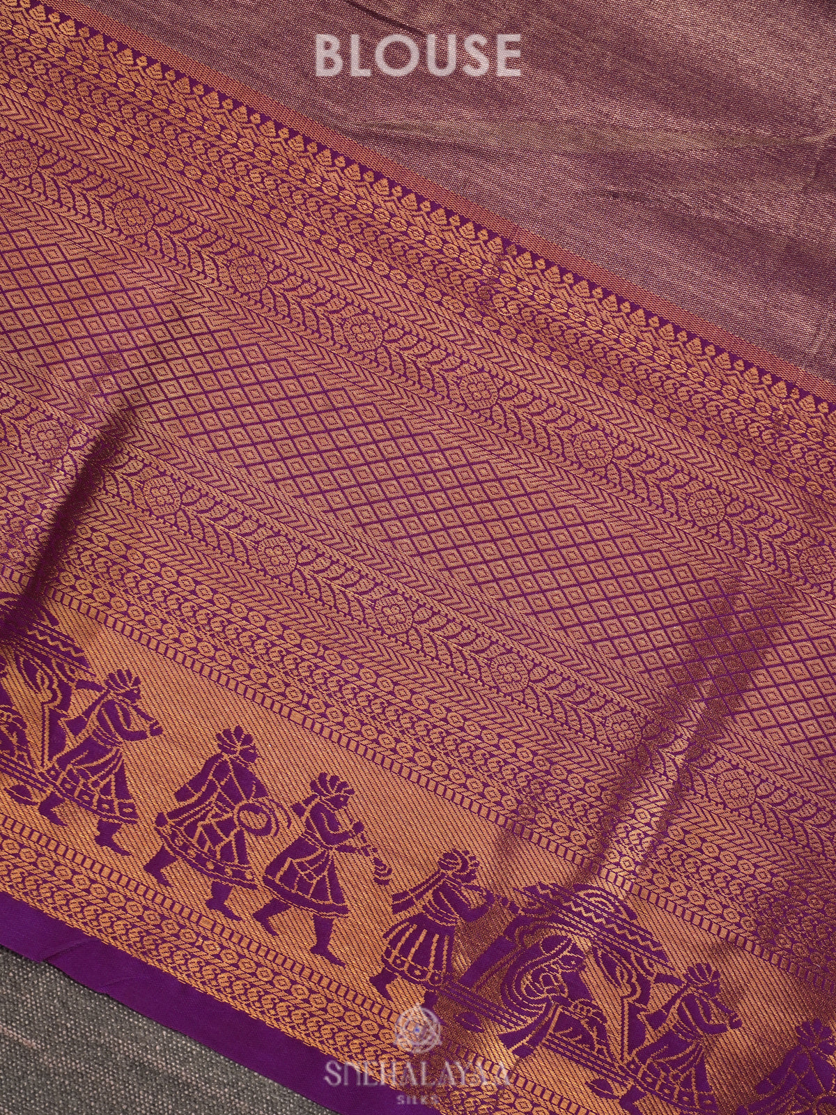 Yellow Art Silk Sraee