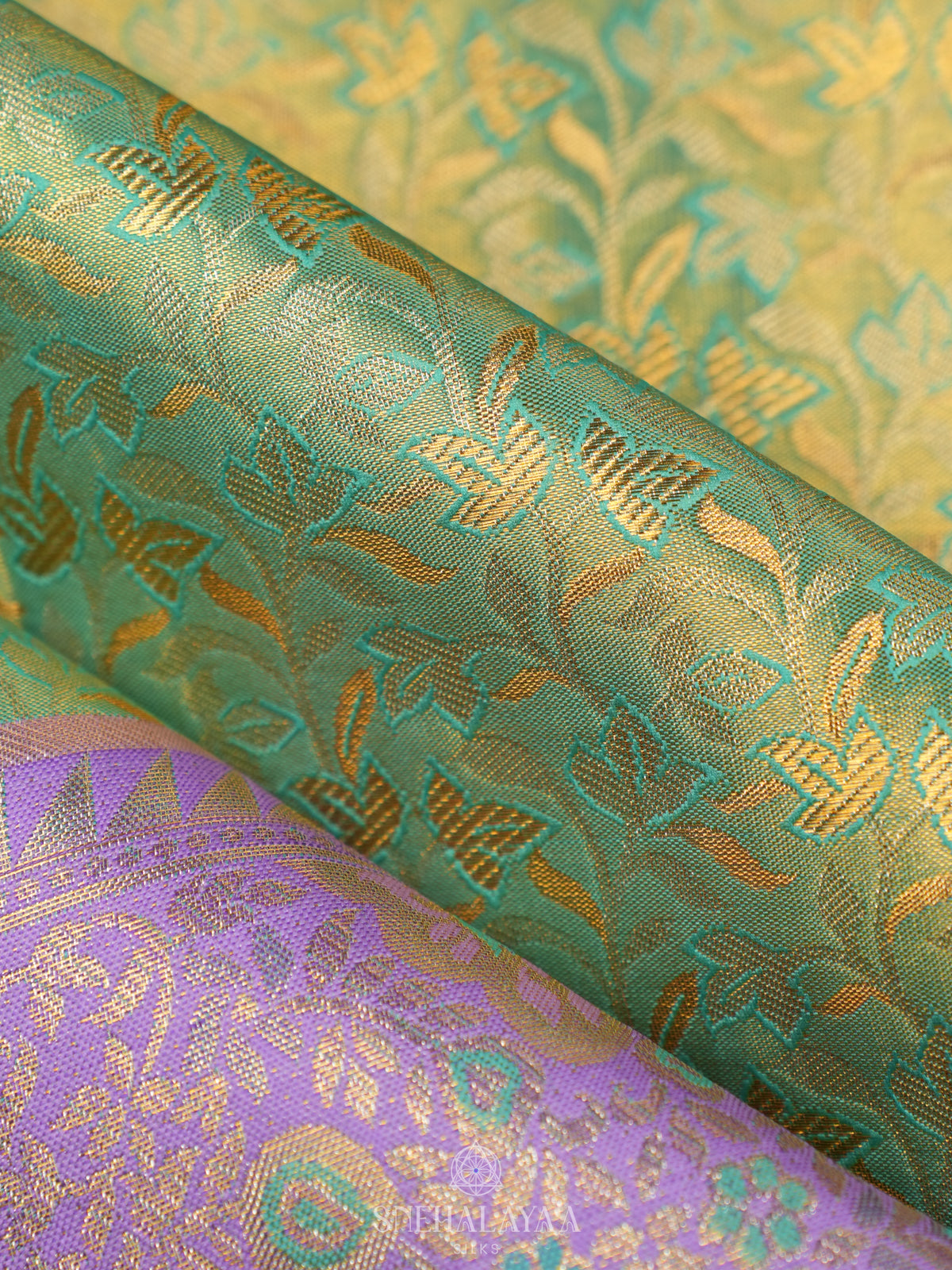 Green Tissue Kanjivaram Silk Saree