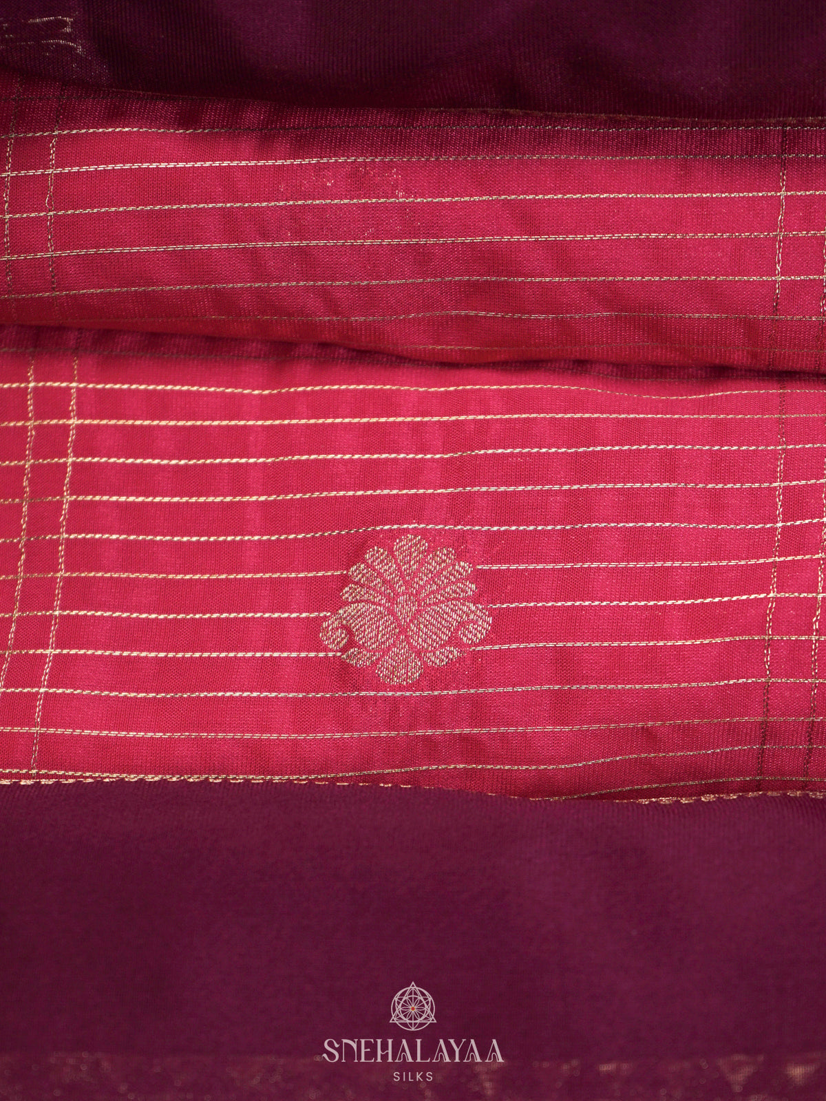 Pink Mysore Silk Saree