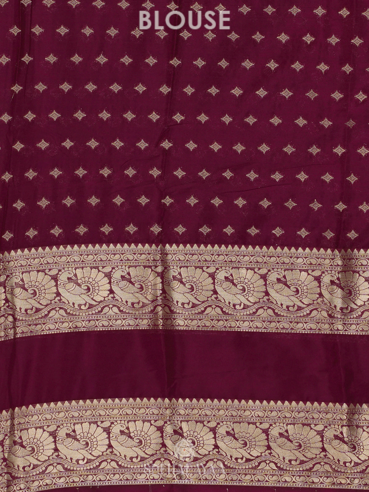 Cream Mysore Silk Saree