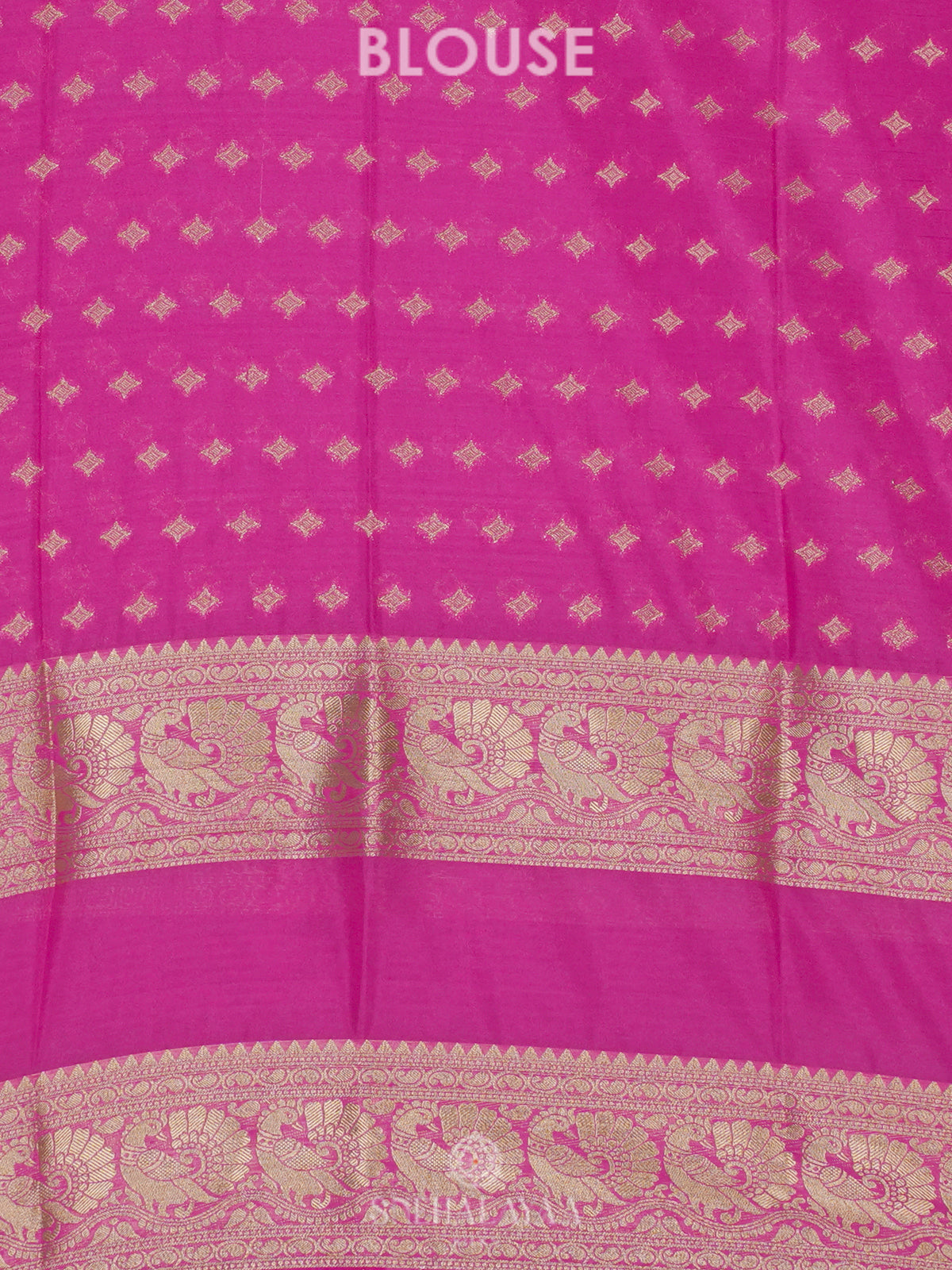 Red Mysore Silk Saree