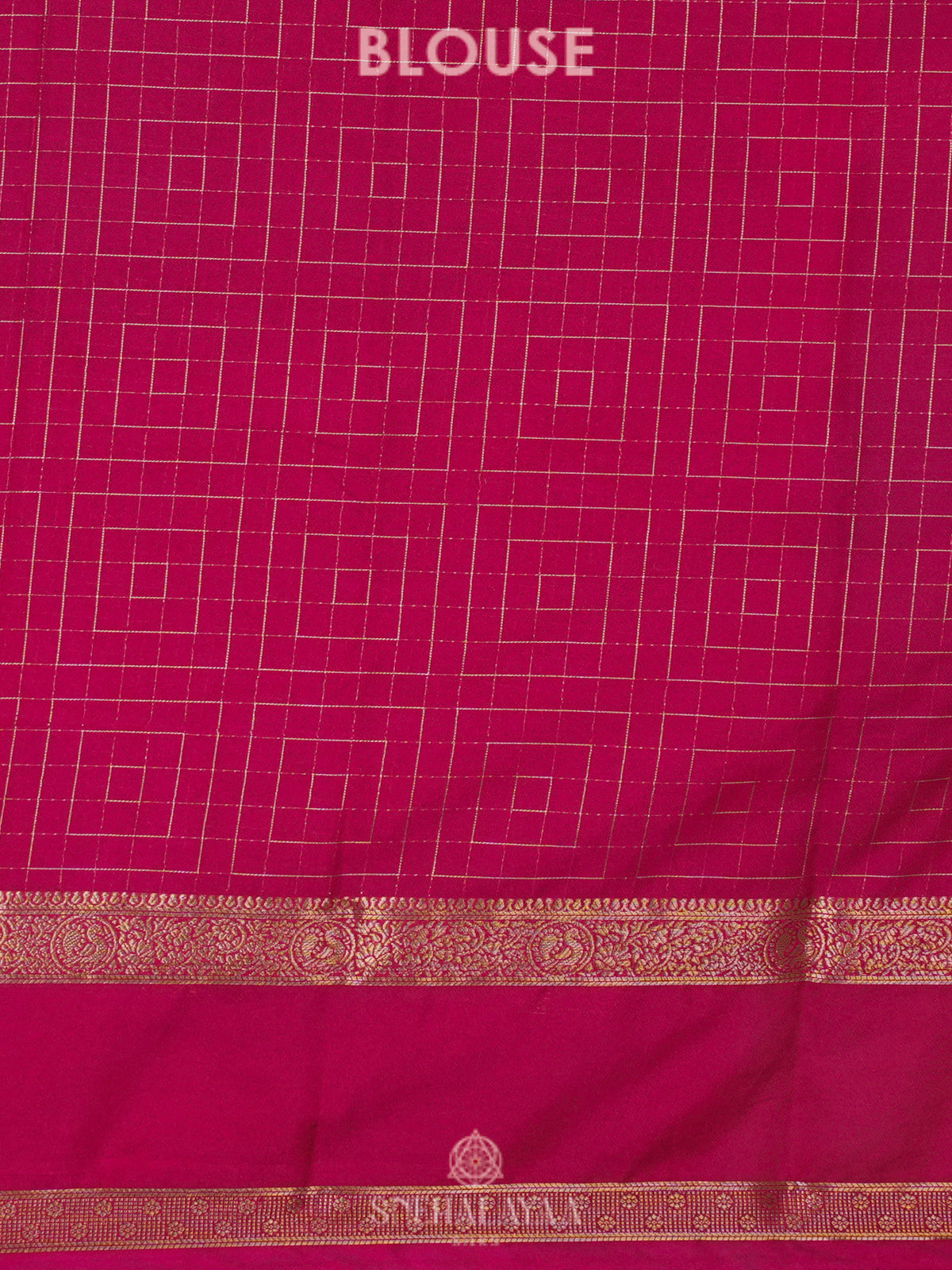 Teal Blue Mysore Silk Saree