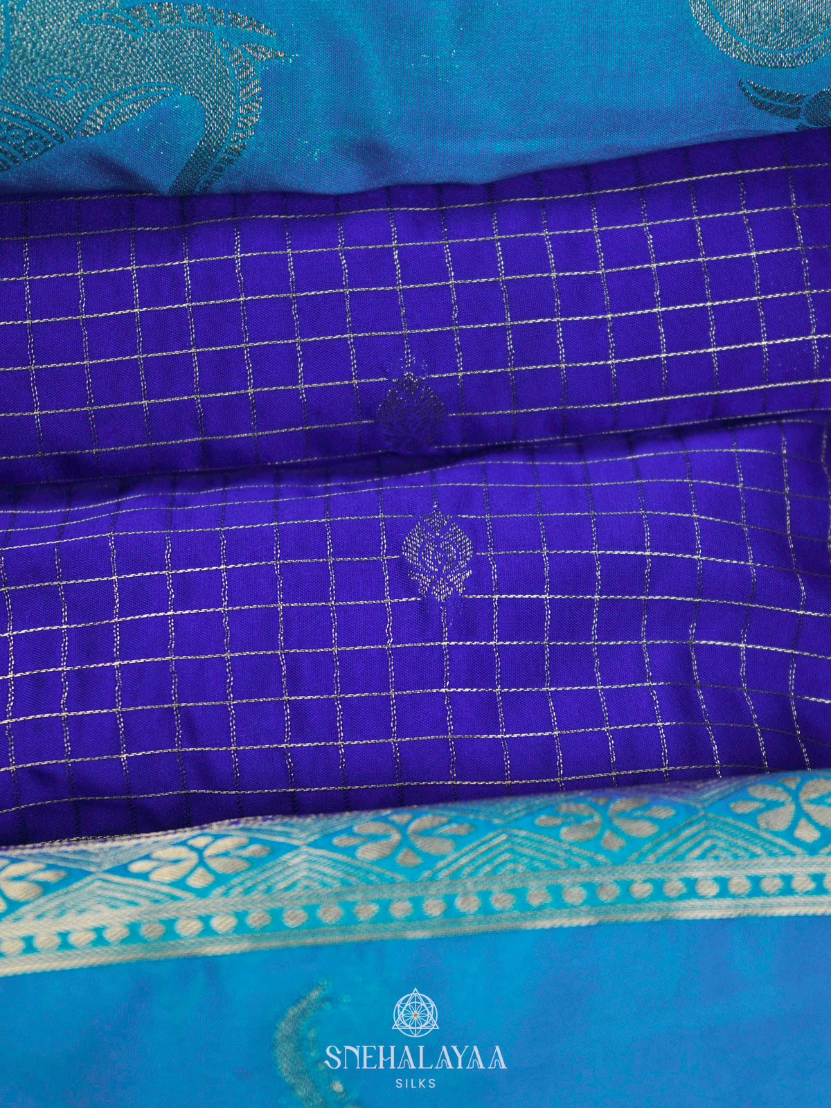 Royal Blue Mysore Silk Saree