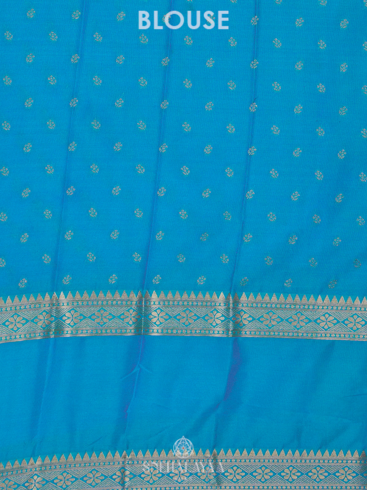 Royal Blue Mysore Silk Saree