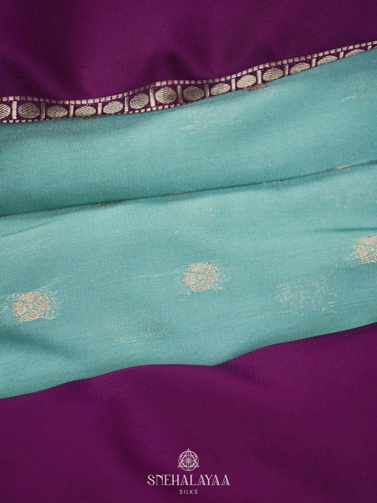 Mint Green Mysore Silk Saree