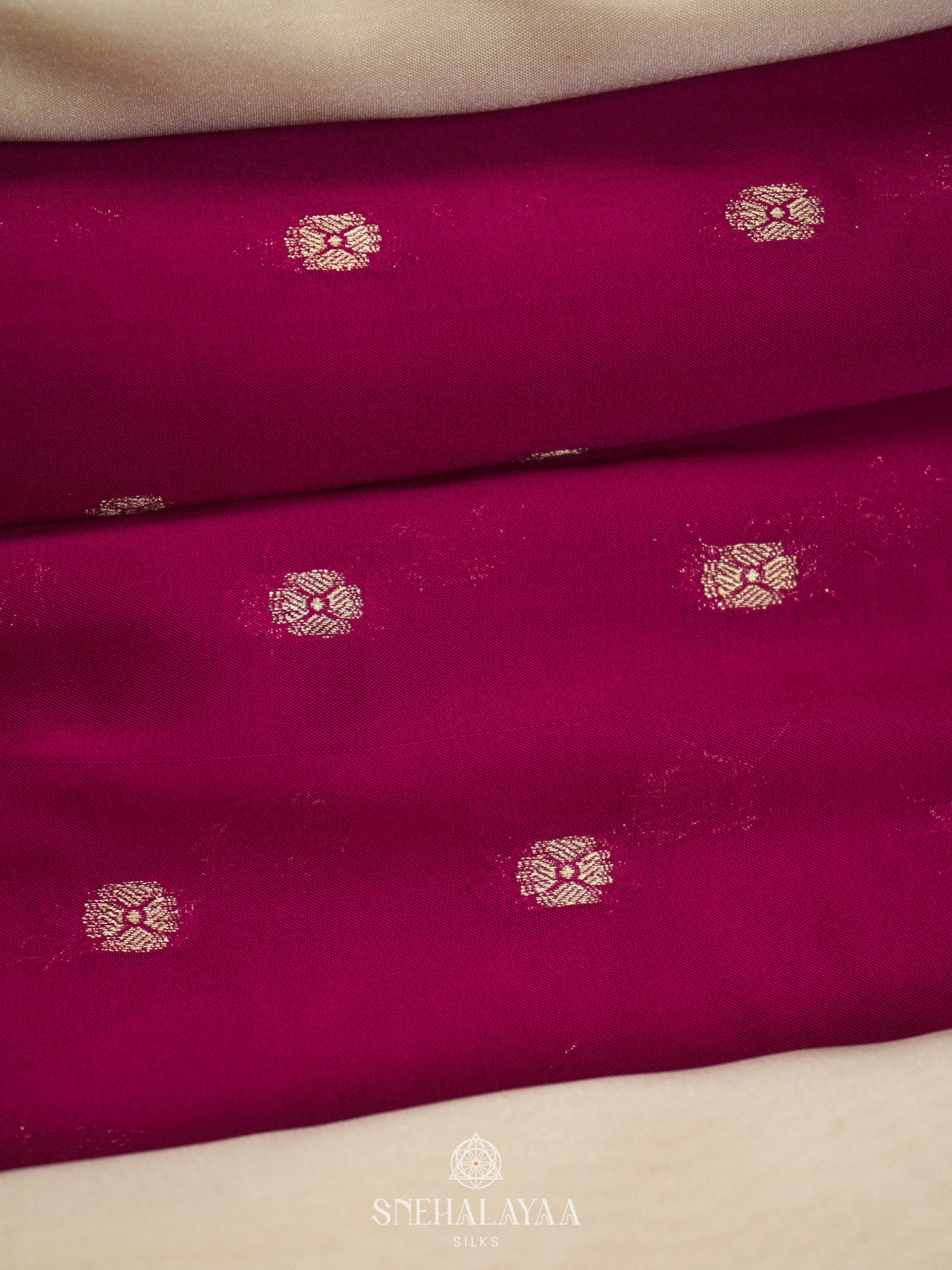 Pink Mysore Silk Saree