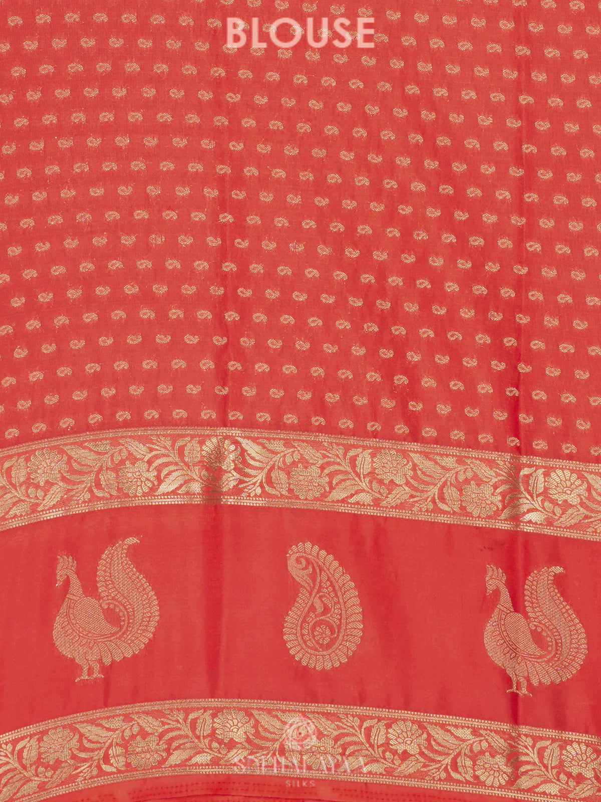 Magenta Mysore Silk Saree