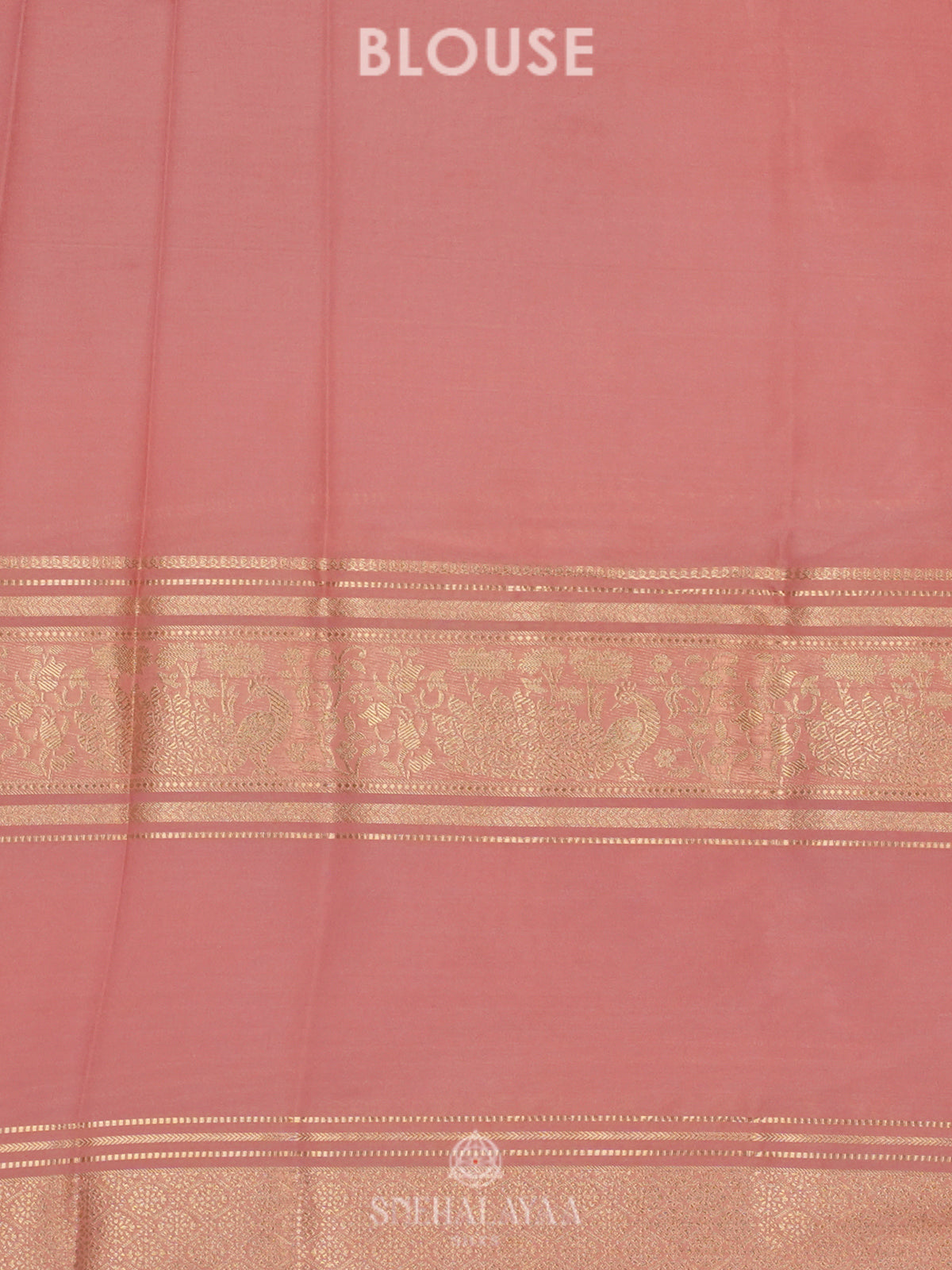 Maroon Mysore Silk Saree