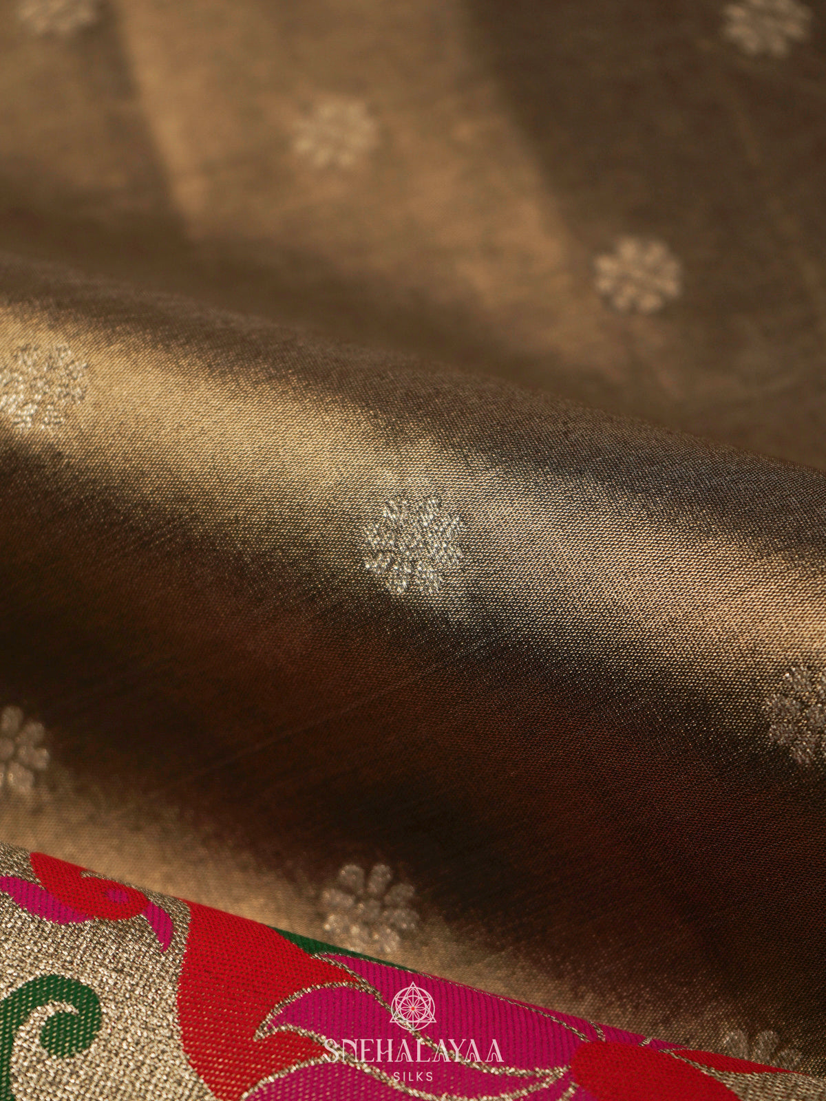 Pale Green Tissue Paithani Saree