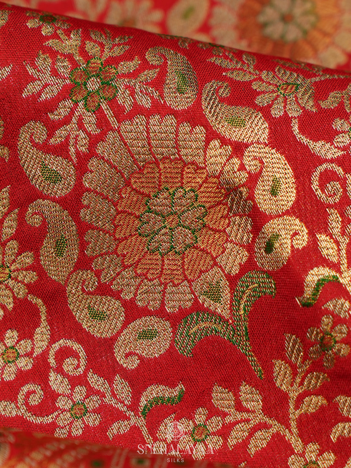 Red Kanjivaram Silk Saree