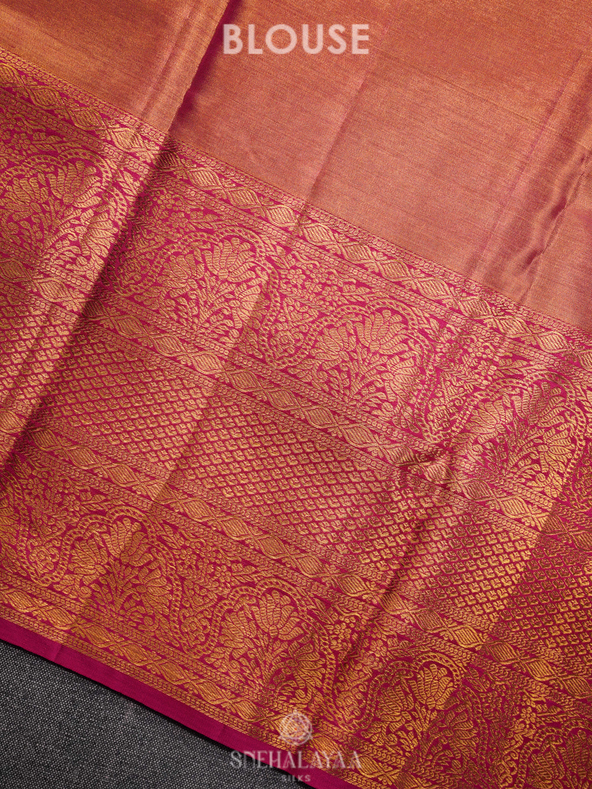 Lime Green Kanjivaram Silk Saree