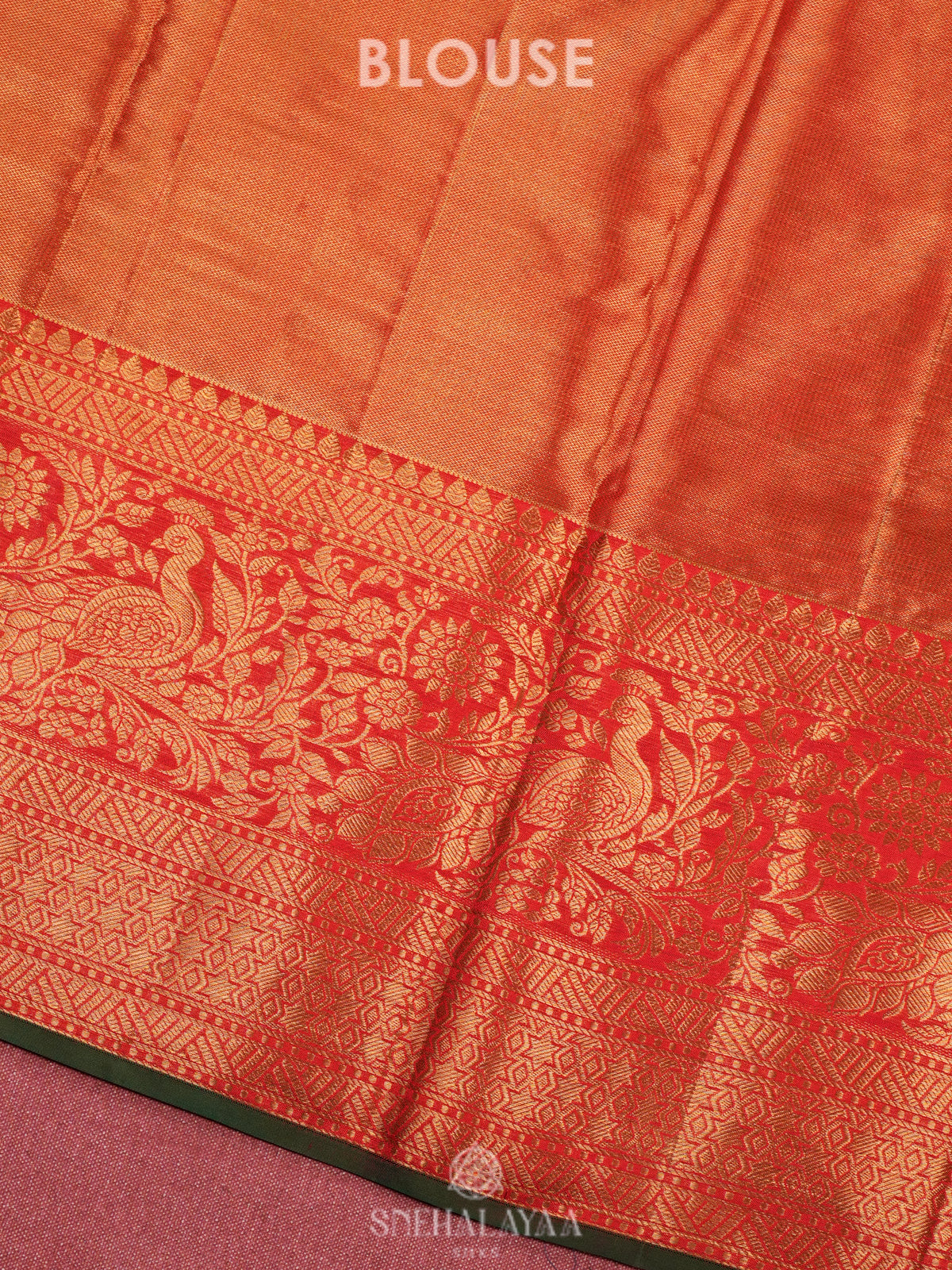 Pale Green Kanjivaram Silk Saree