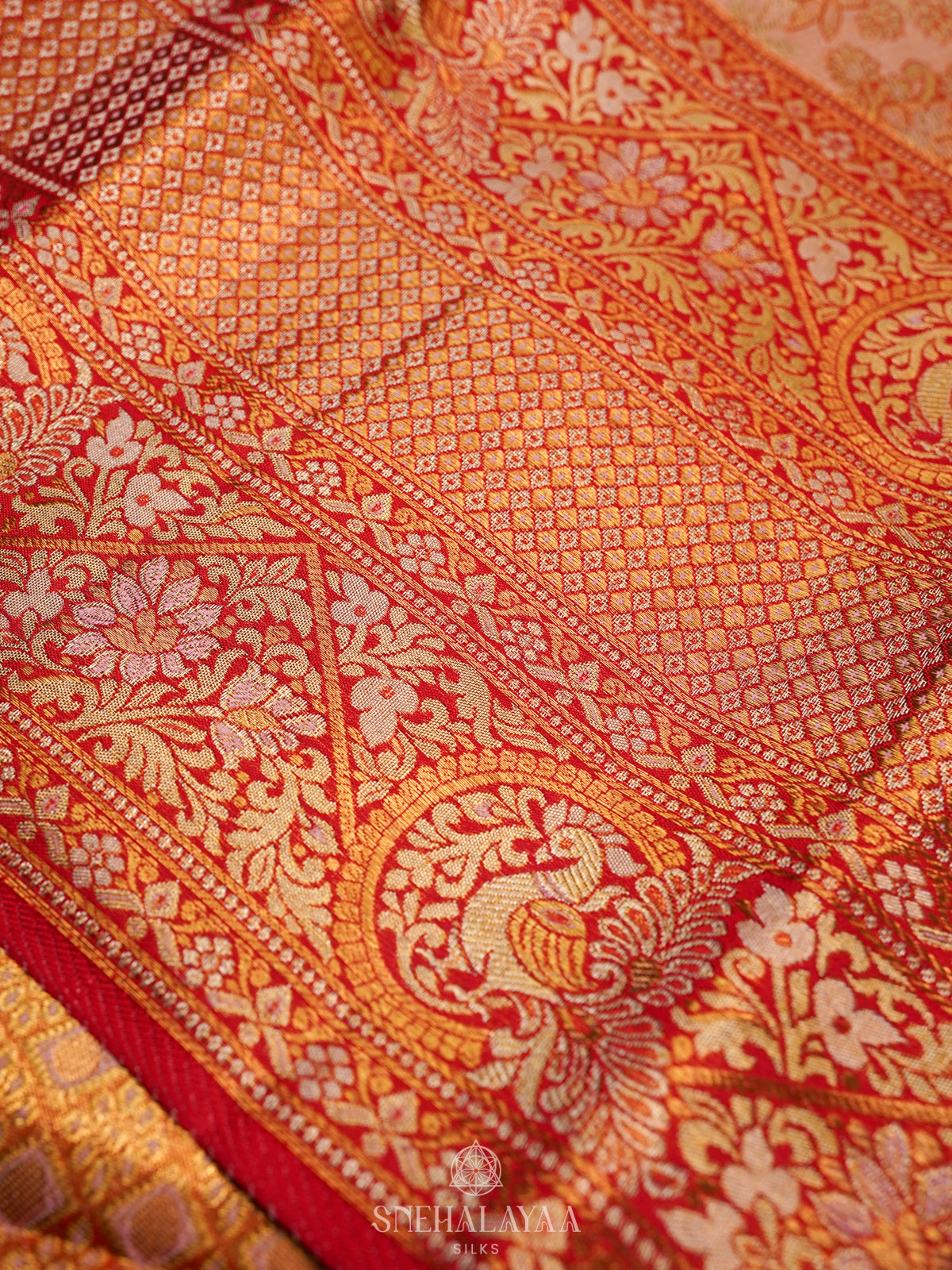 Pink Kanjivaram Silk Saree