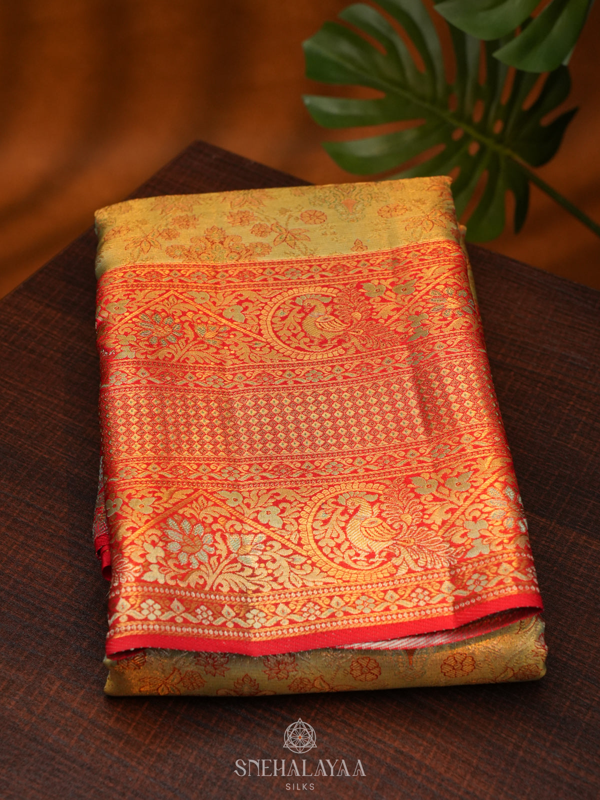 Green Kanjivaram Silk Saree