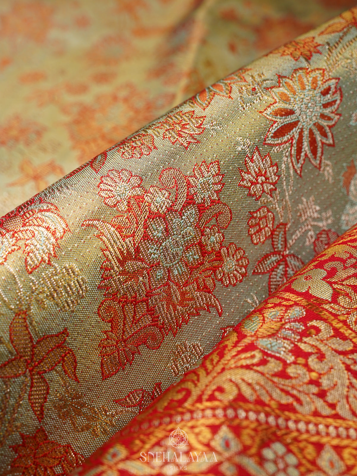 Green Kanjivaram Silk Saree